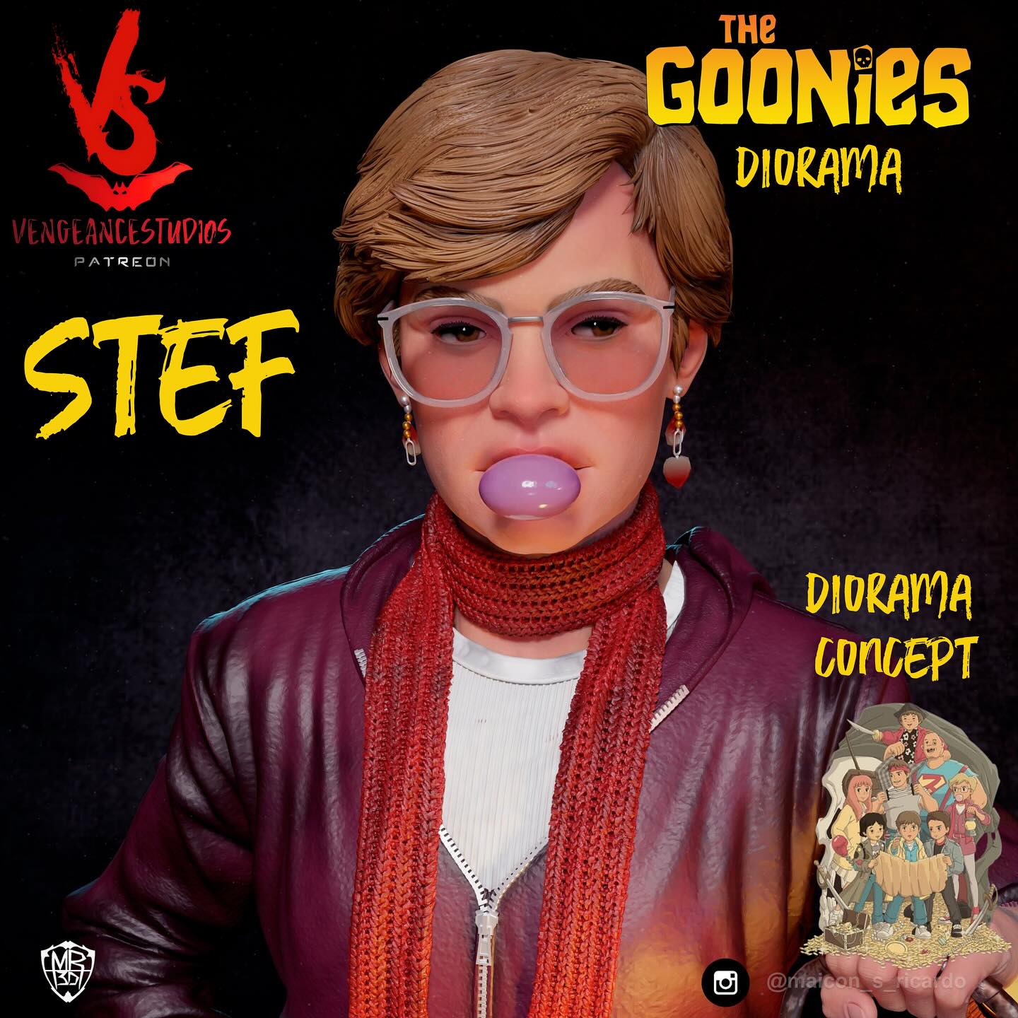 Stef Goonies STL file for 3D printing