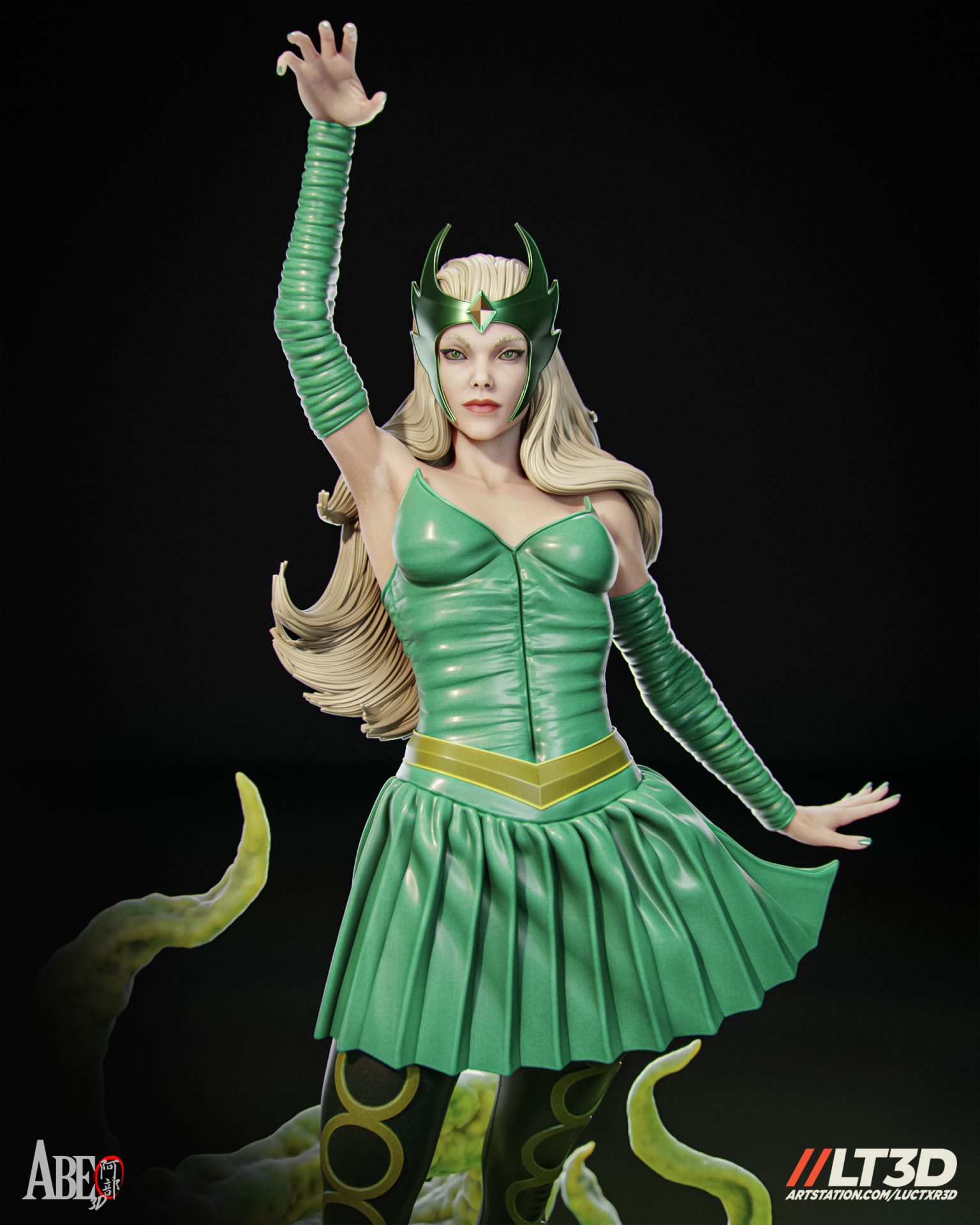 Enchantress STL file for 3D printing