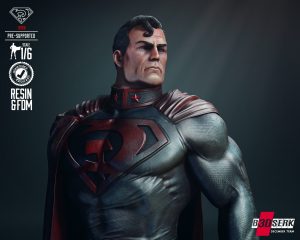 Red Son Statue and Bust