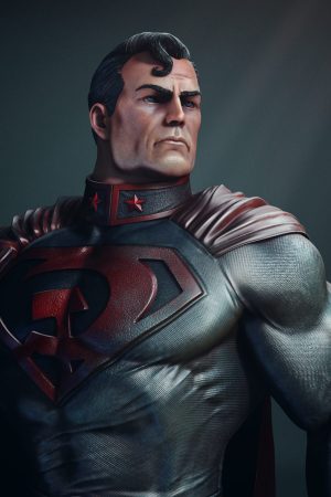 Red Son Statue and Bust STL file for 3D printing