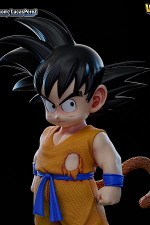 Kid Goku STL file for 3D printing