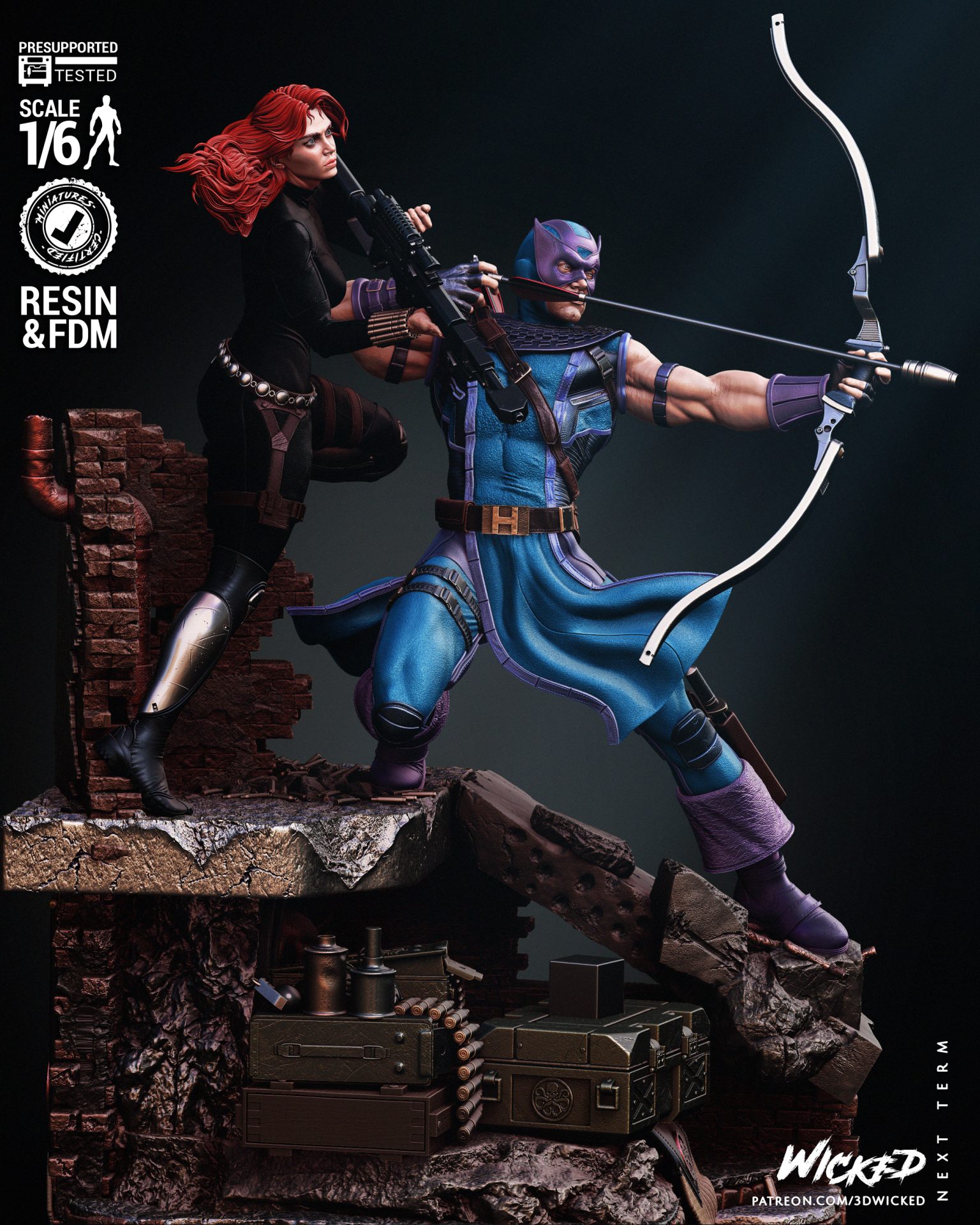 Hawkeye and Black Widow - Image 2