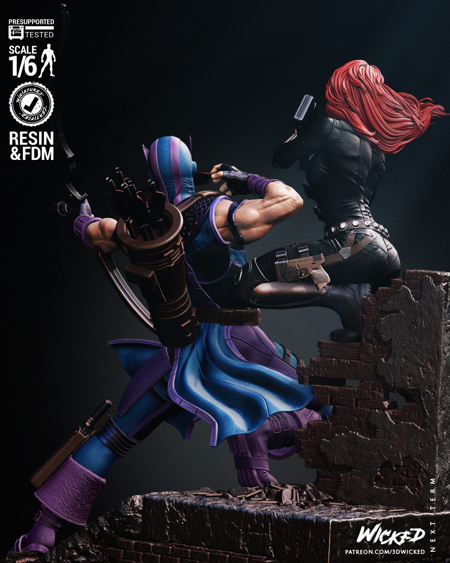 Hawkeye and Black Widow - Image 3
