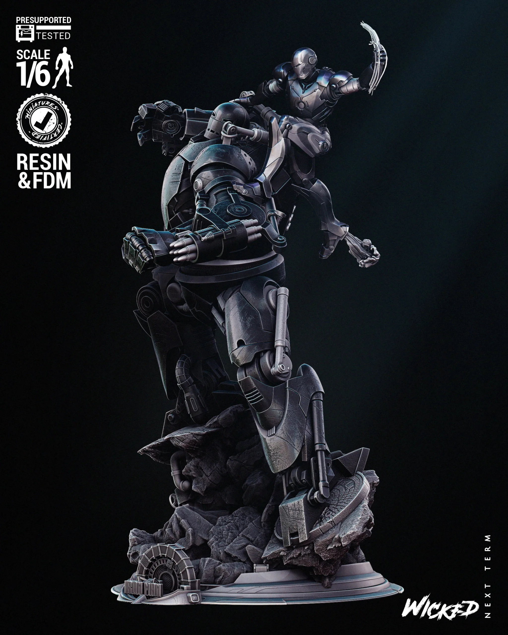 Iron Man and Iron Monger Diorama - Image 4