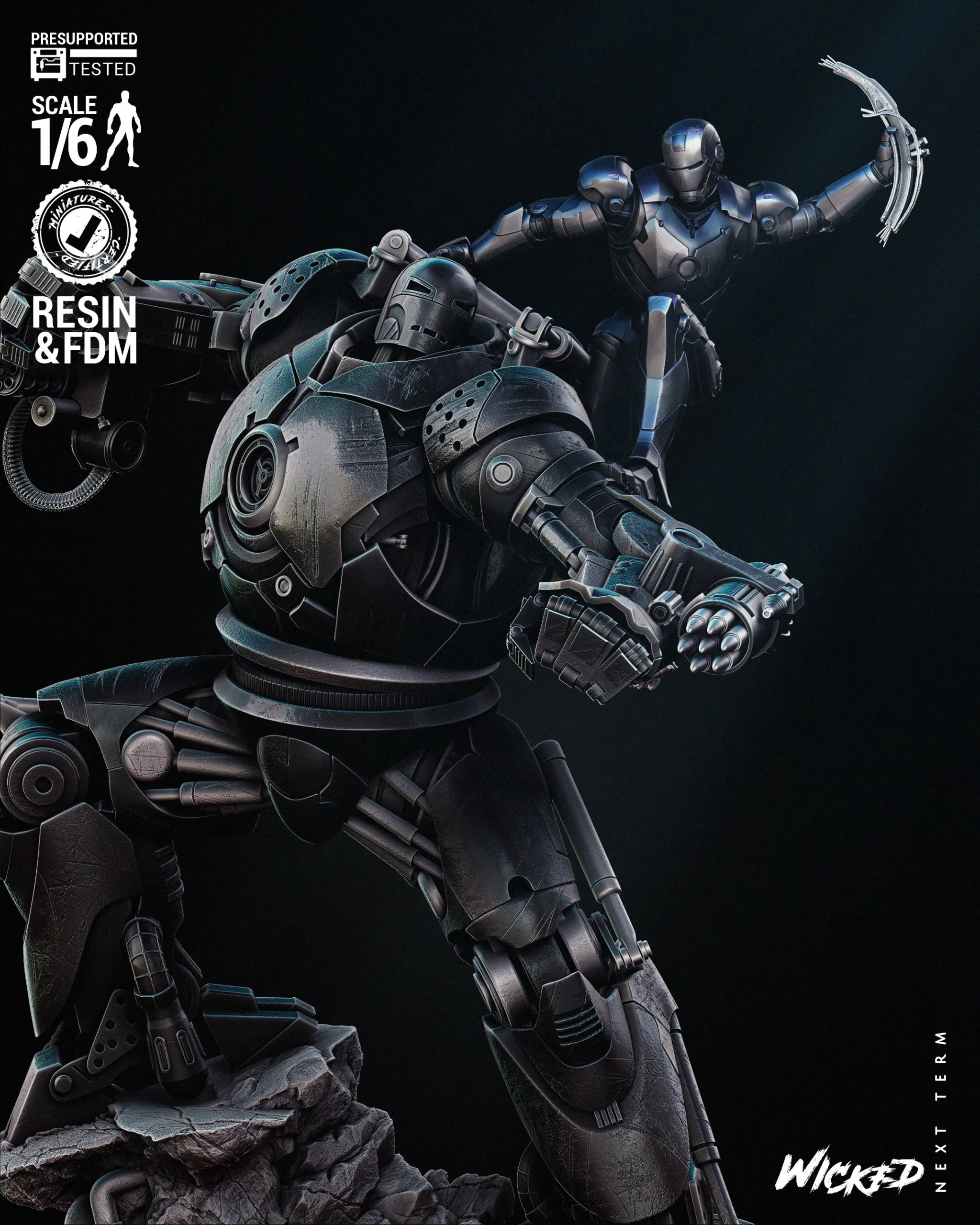 Iron Man and Iron Monger Diorama - Image 5