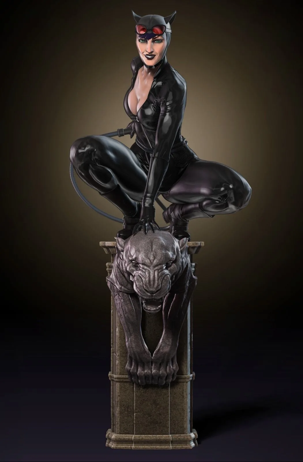 Catwoman STL file for 3D printing