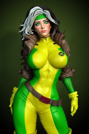 Rogue - x-men - STL NSFW - SFW 3D print model STL file for 3D printing