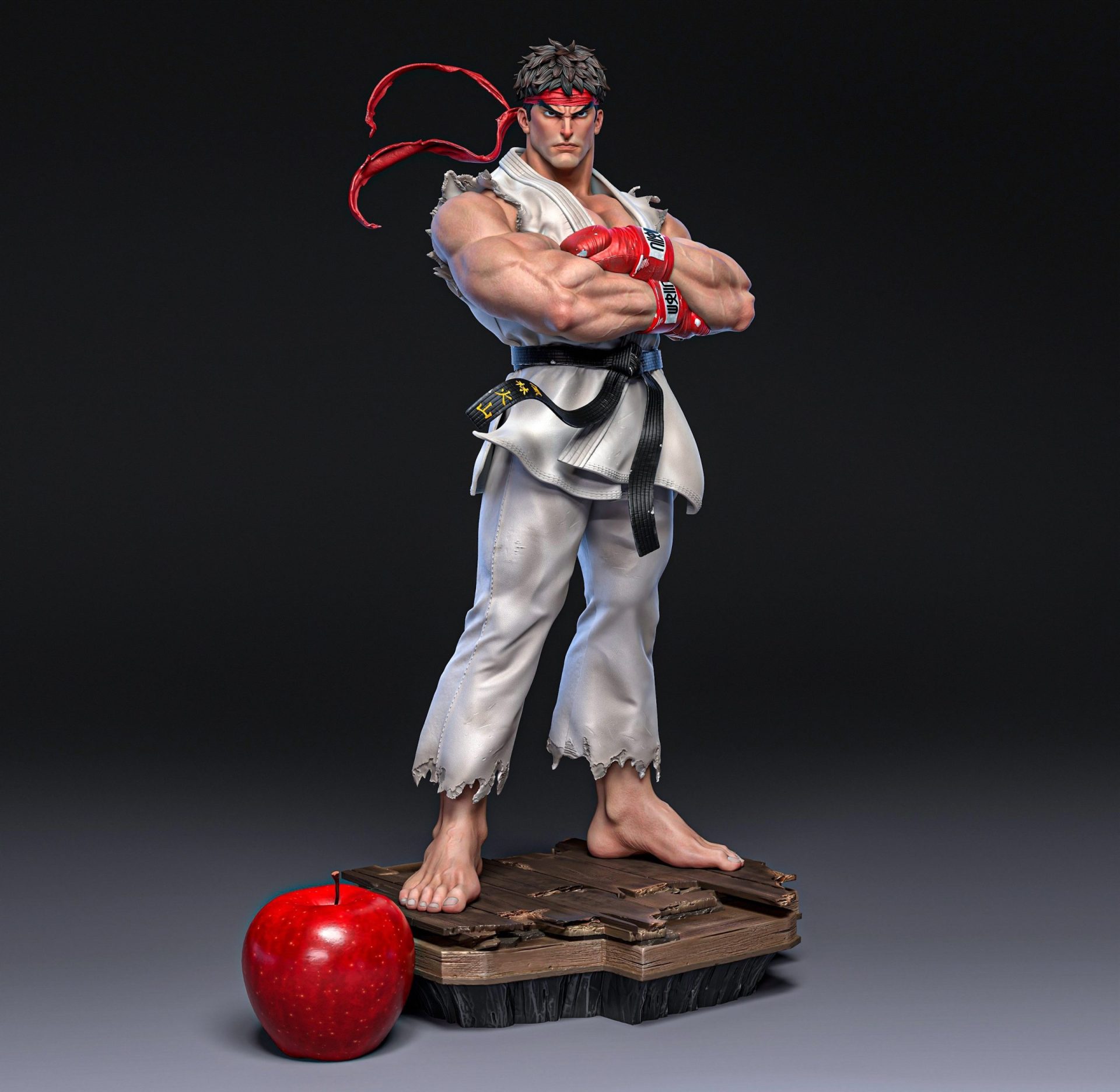 Ryu - Street Fighter - STL 3D Printable - Image 3