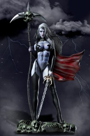 Lady-Death STL file for 3D printing