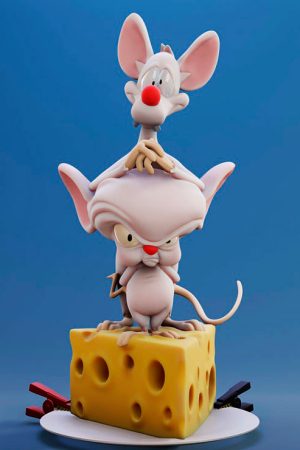 Pinky and the Brain STL file for 3D printing