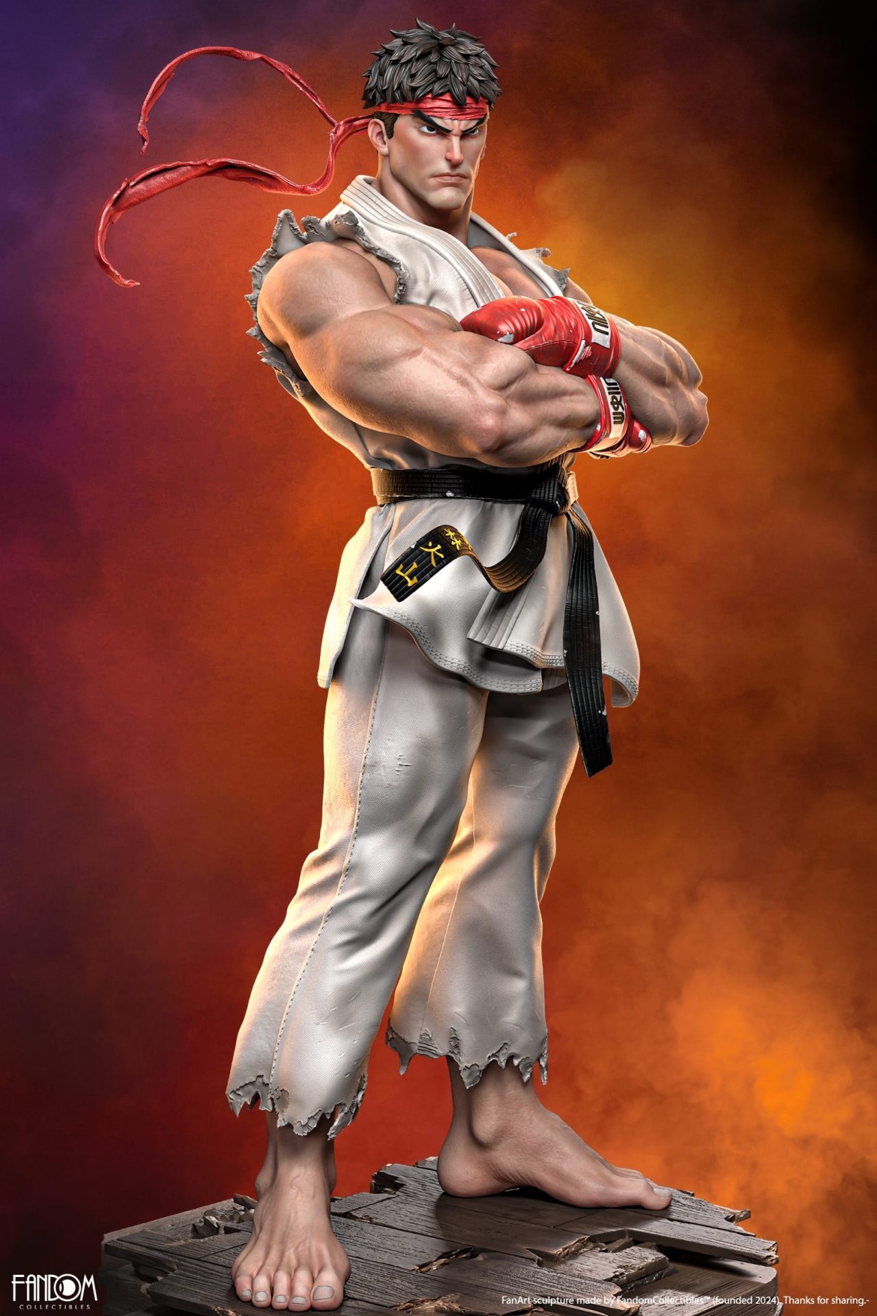 Ryu - Street Fighter - STL 3D Printable