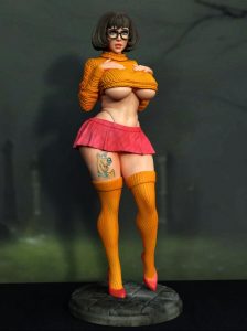 Velma – Scooby-Doo – STL NSFW – SFW 3D print model