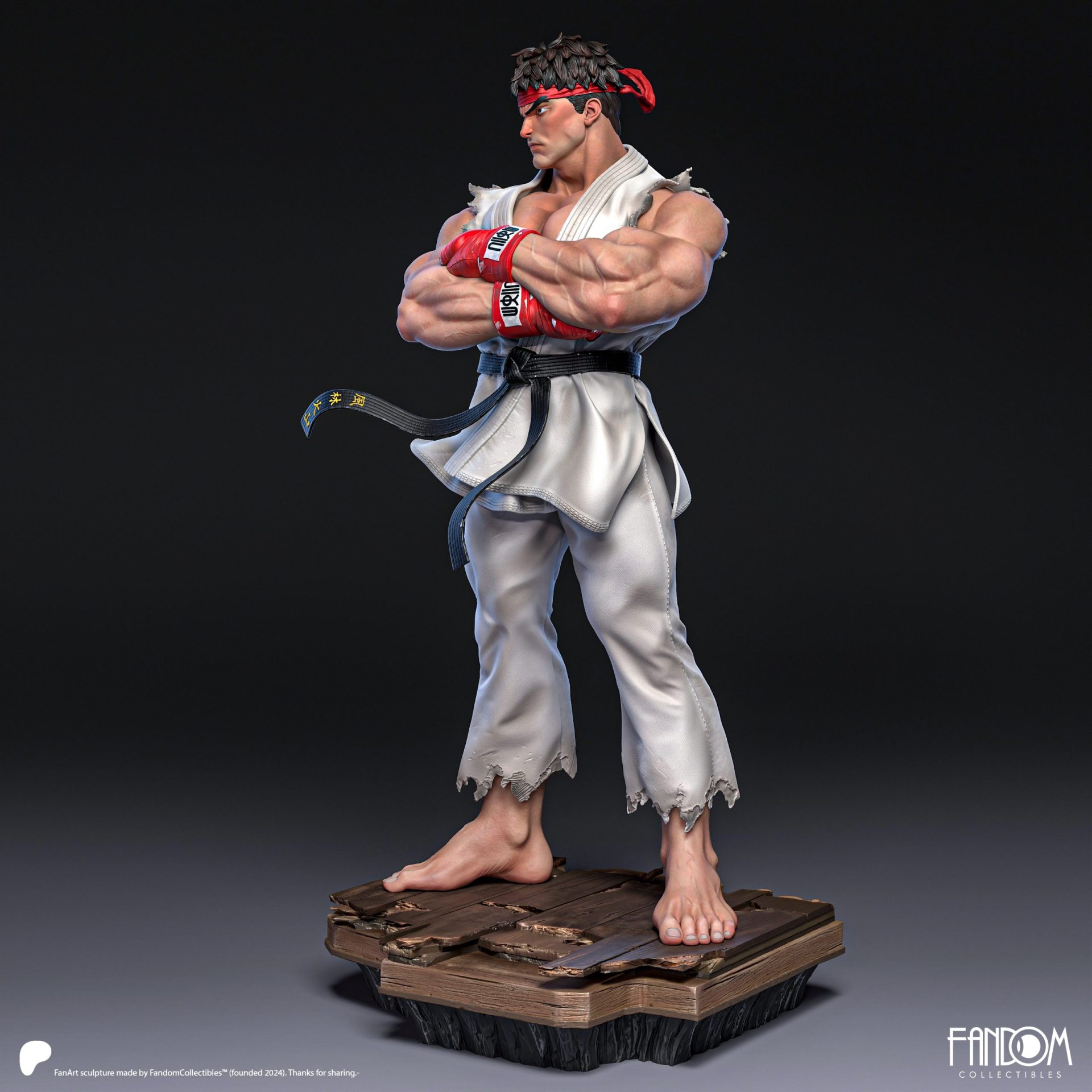 Ryu - Street Fighter - STL 3D Printable - Image 4