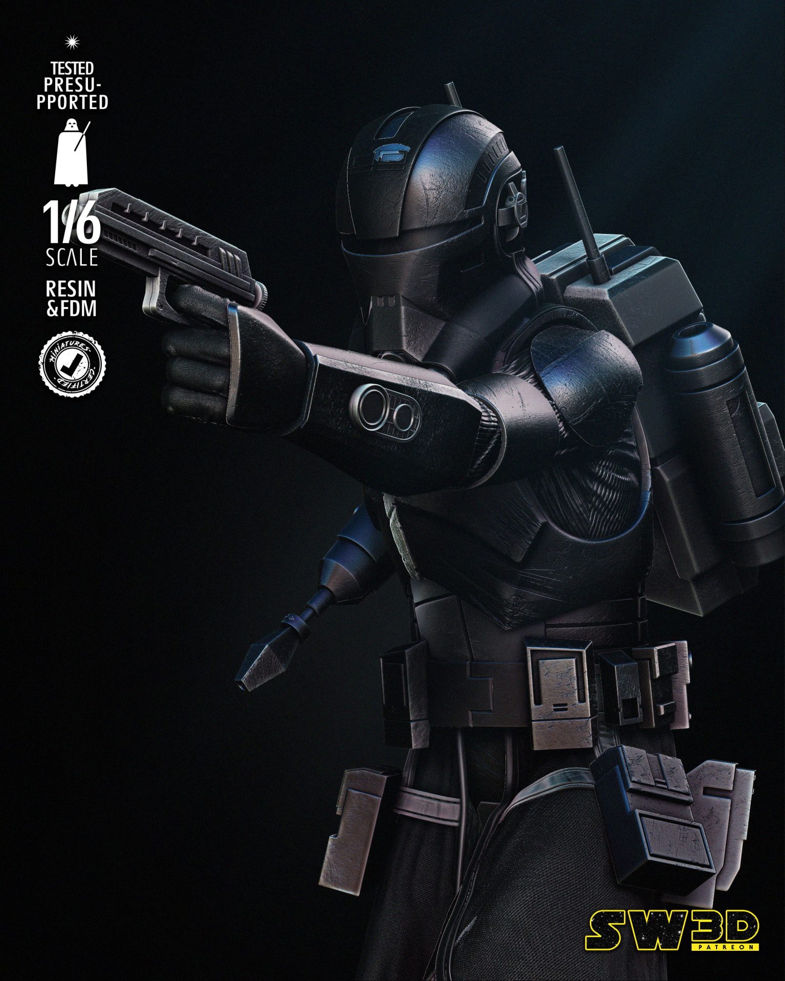Star Wars Echo STL file for 3D printing