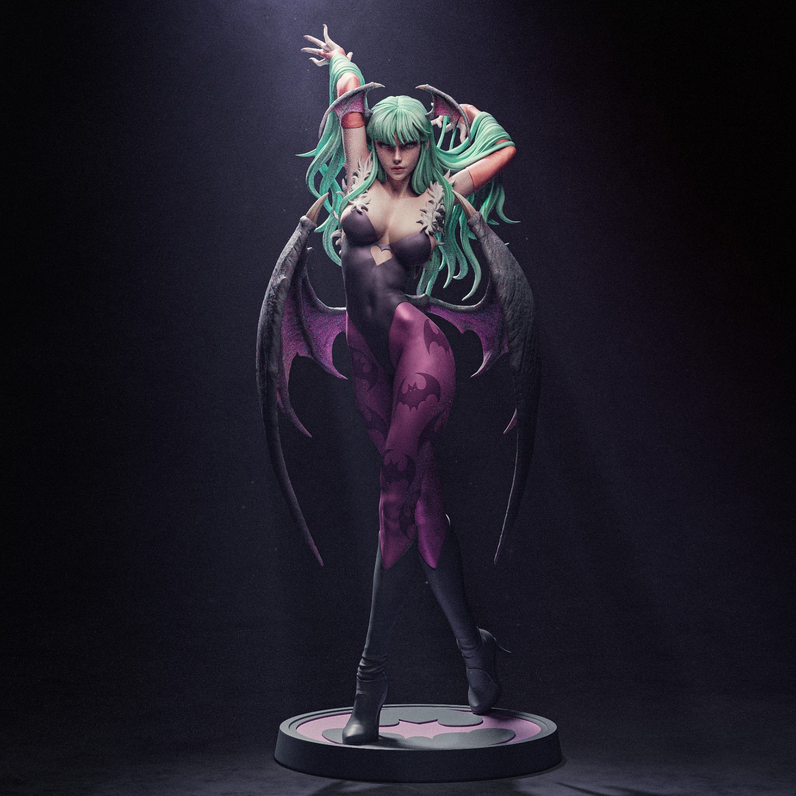 Morrigan- STL SFW 3D print model - Image 4