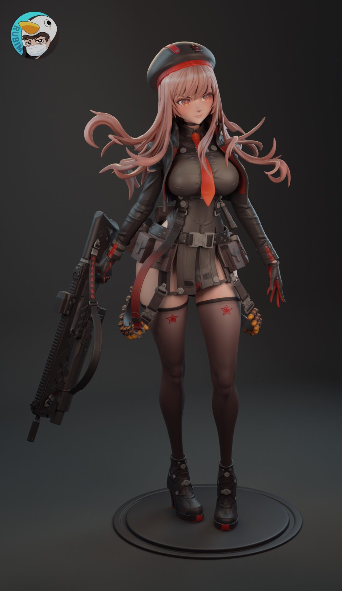 Rapi - STL NSFW – SFW 3D print model - Image 5