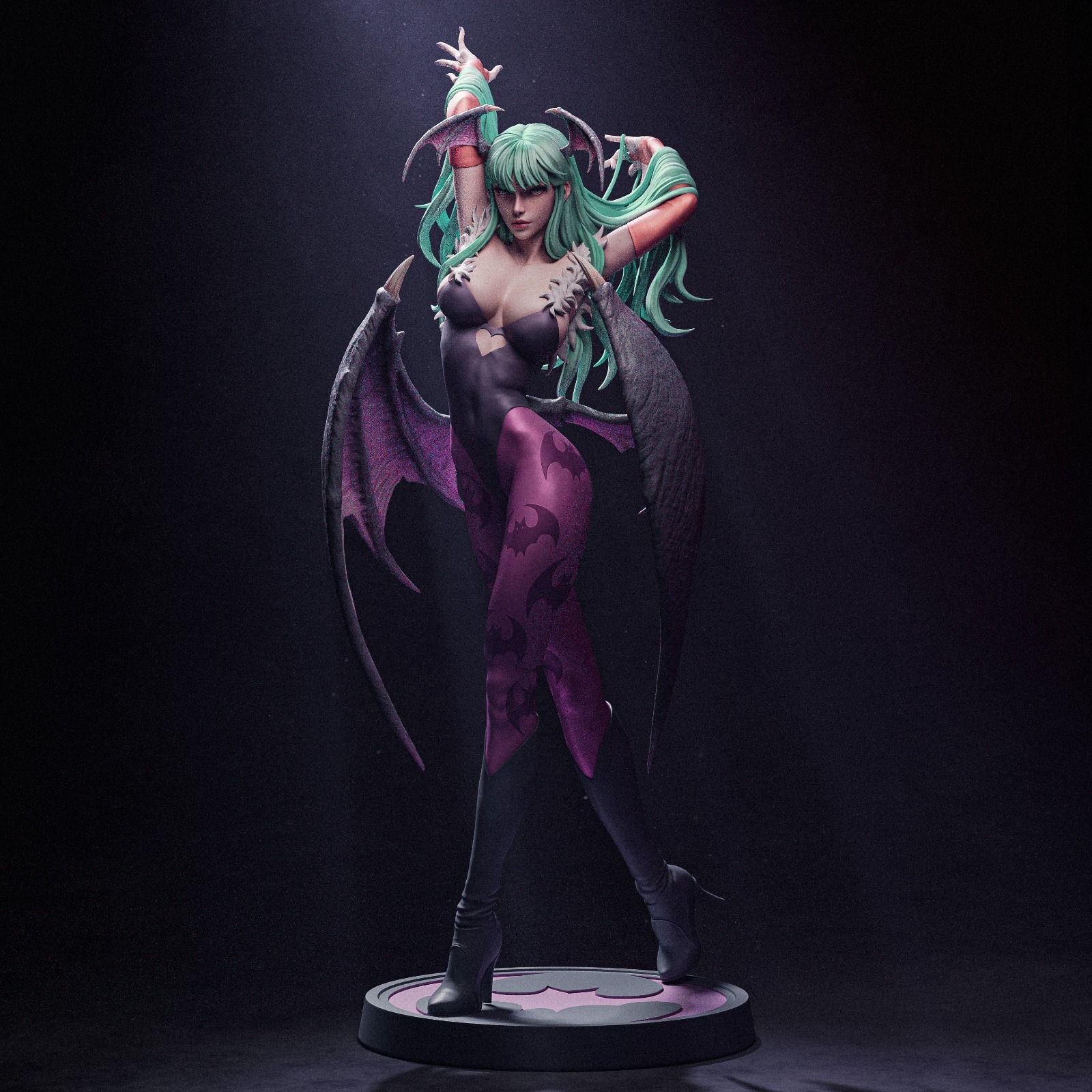 Morrigan- STL SFW 3D print model - Image 5