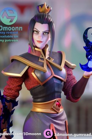 Azula STL Printable File only SFW STL file for 3D printing