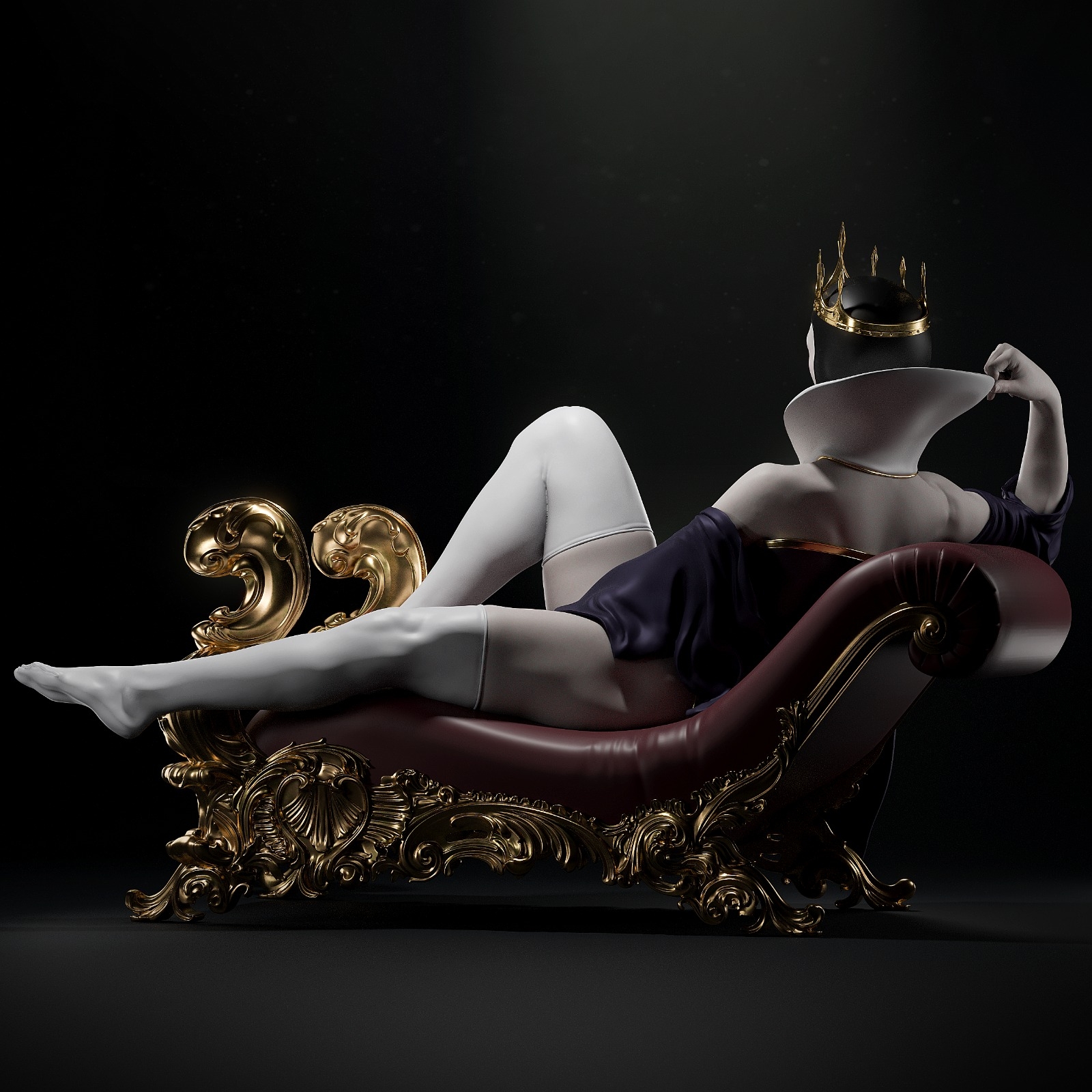 Evil Queen - STL SFW 3D print model - Image 5