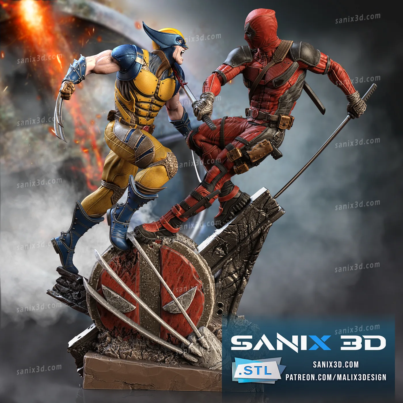 Deadpool vs Wolverine - Image 2
