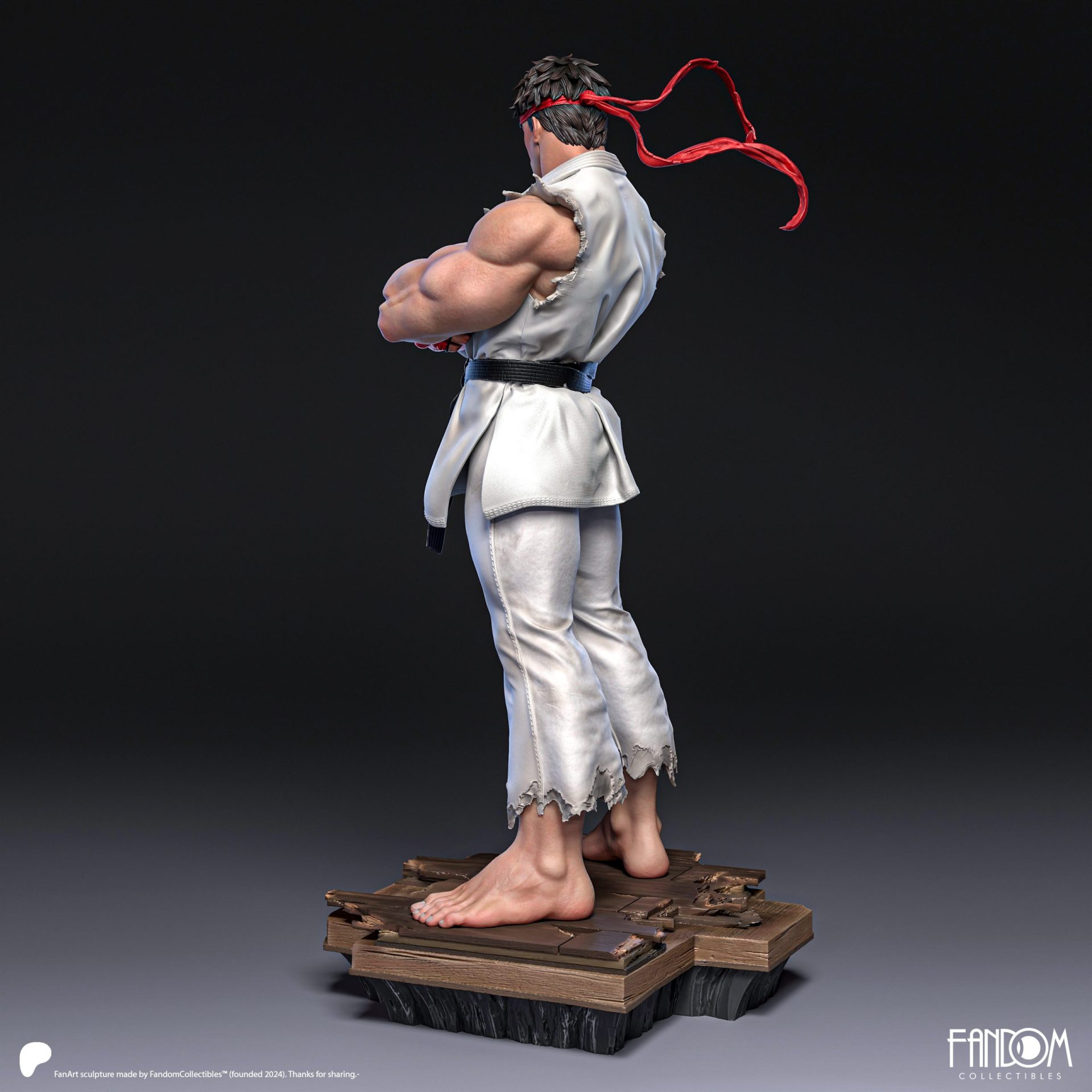 Ryu - Street Fighter - STL 3D Printable - Image 5