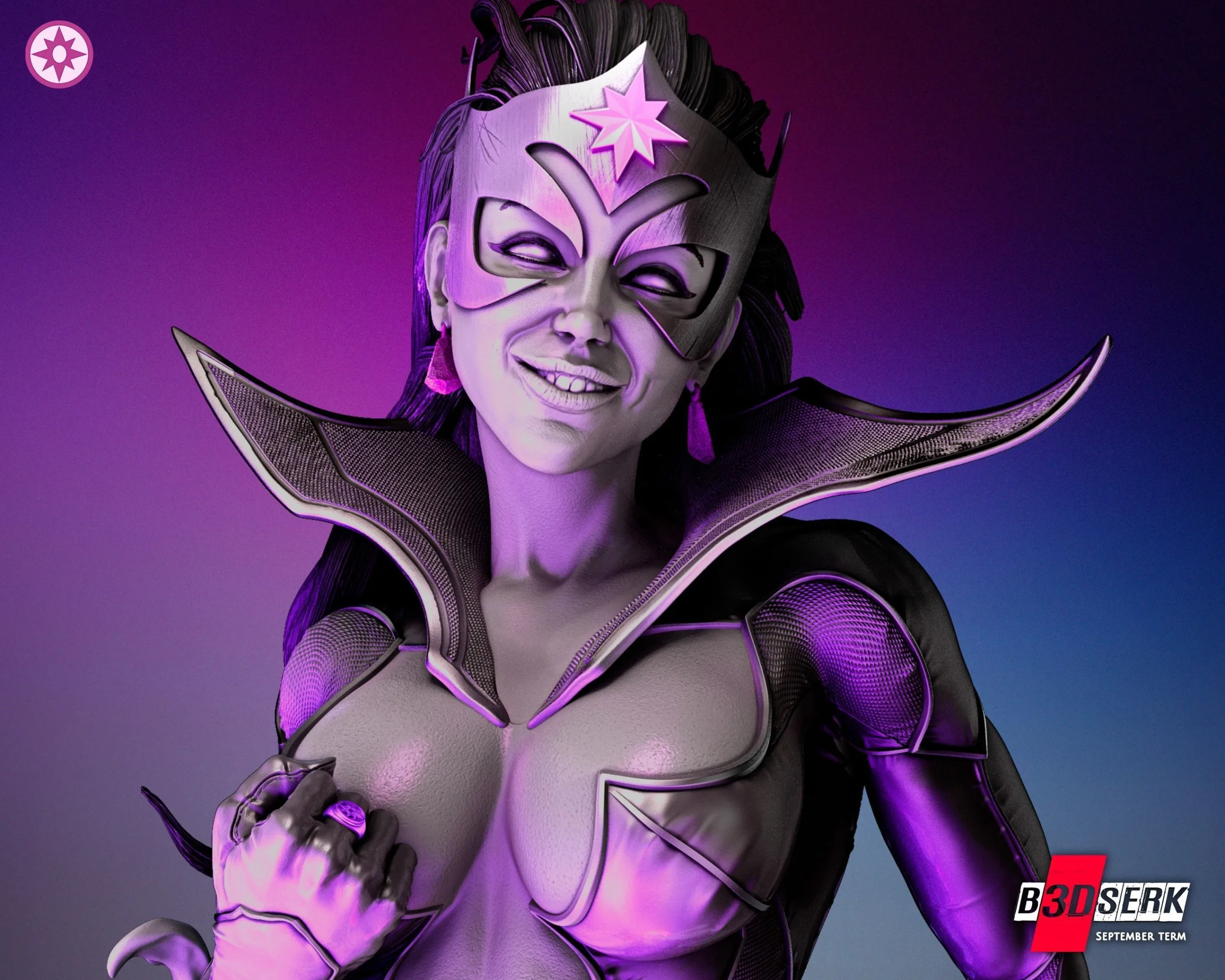 Star Sapphire Statue and Bust - Image 6