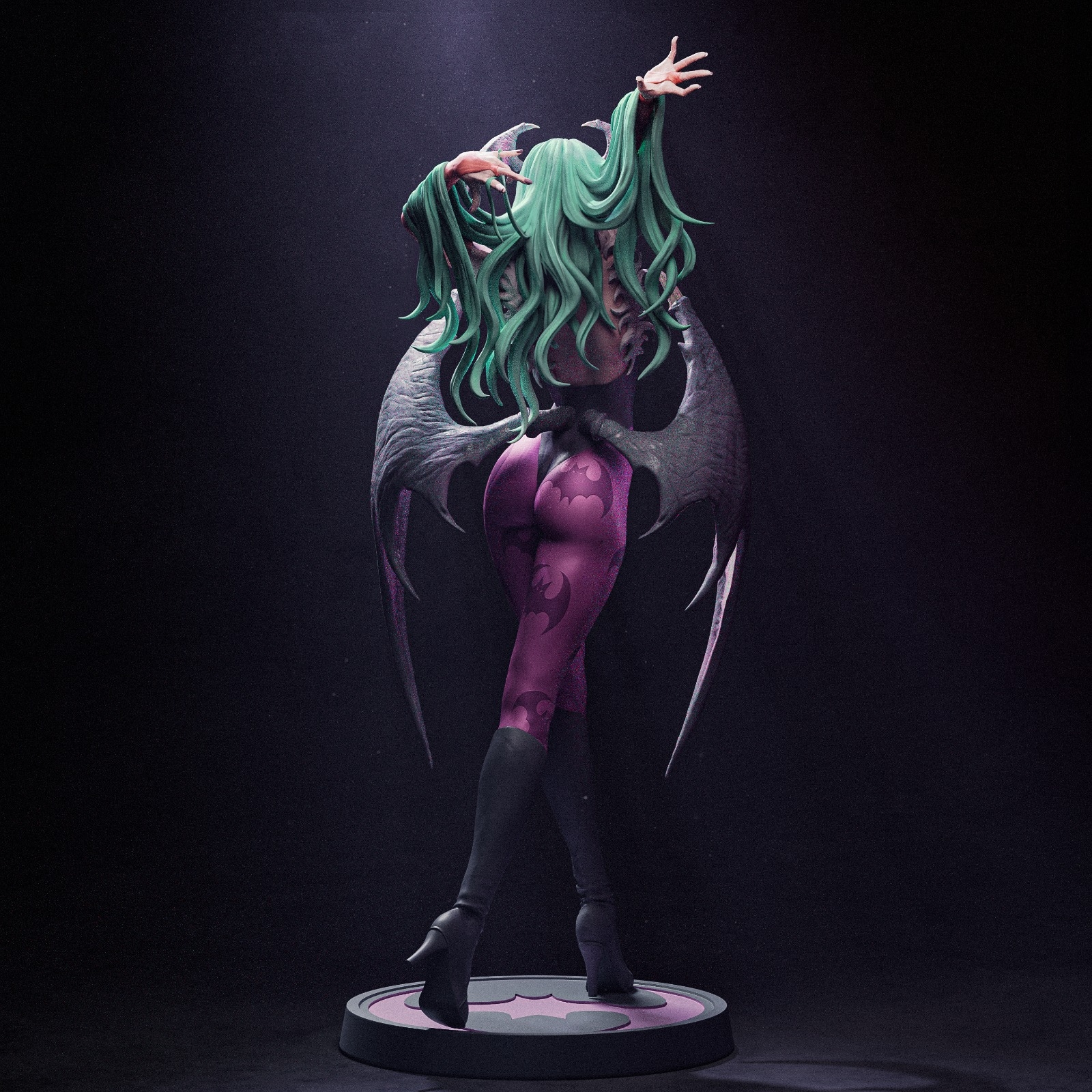 Morrigan- STL SFW 3D print model - Image 6
