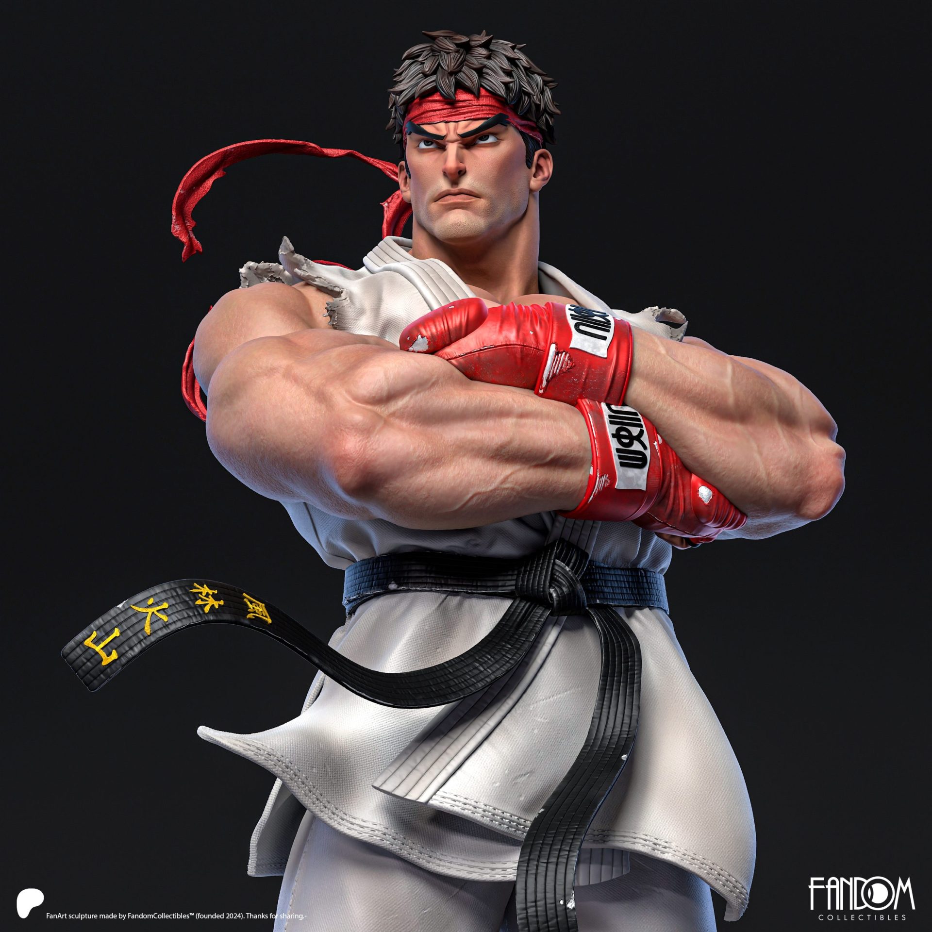 Ryu - Street Fighter - STL 3D Printable - Image 6