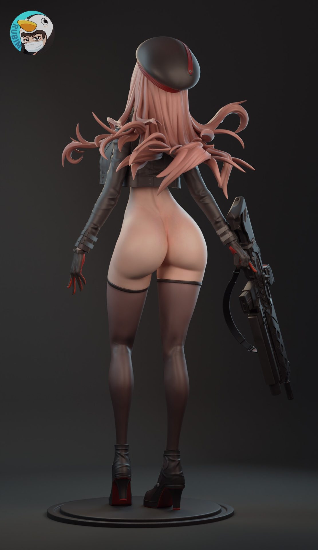 Rapi - STL NSFW – SFW 3D print model - Image 8