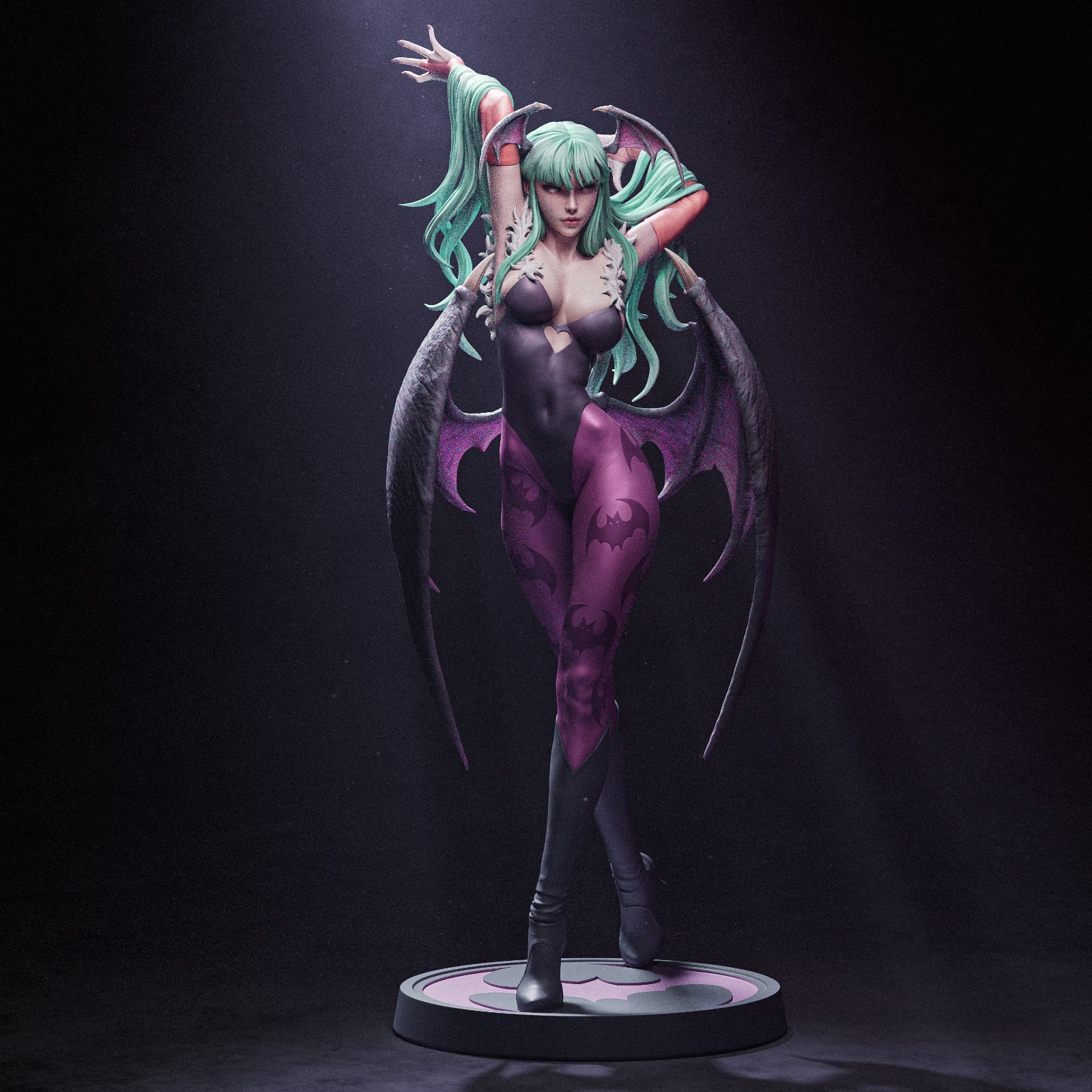 Morrigan- STL SFW 3D print model
