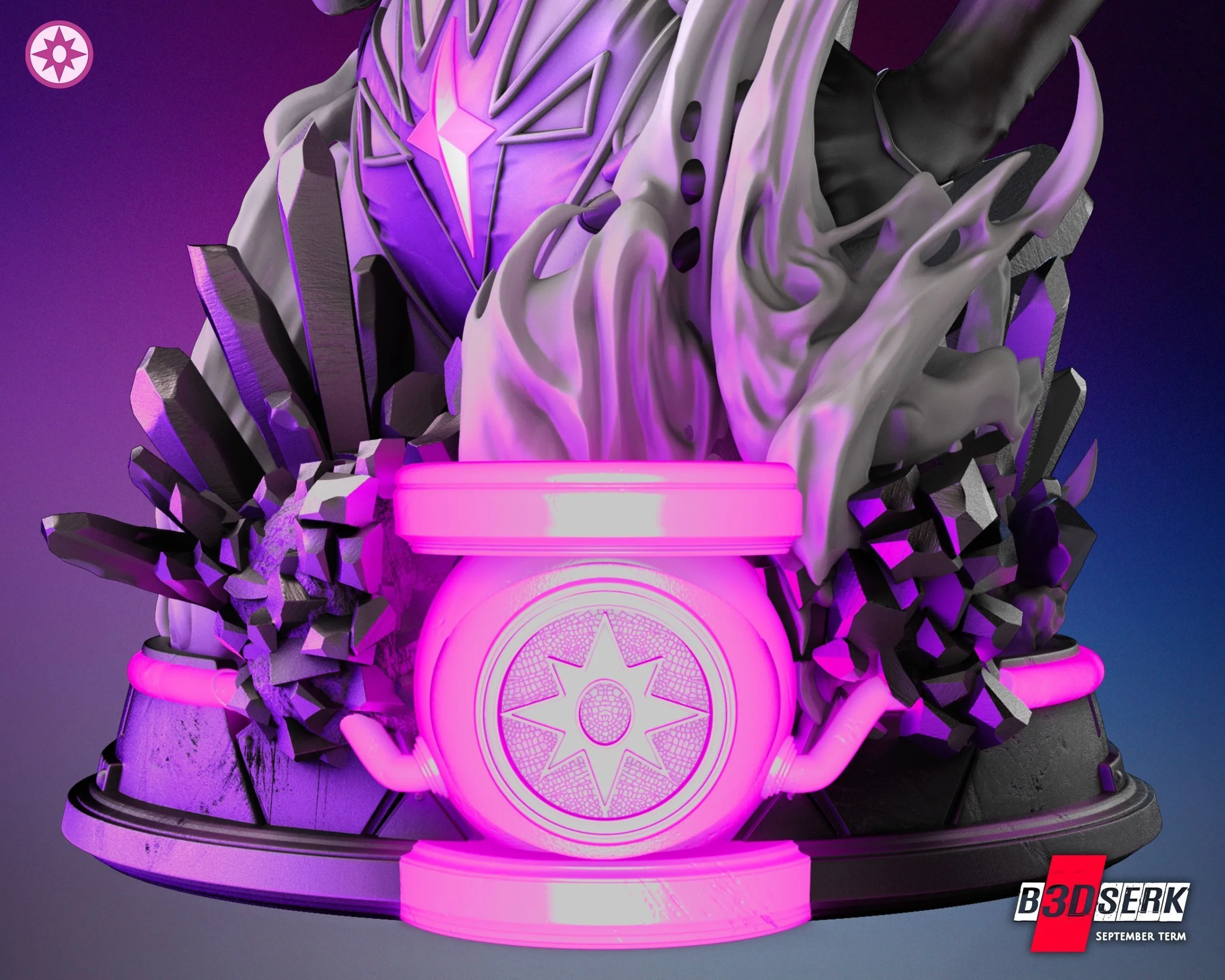 Star Sapphire Statue and Bust - Image 8
