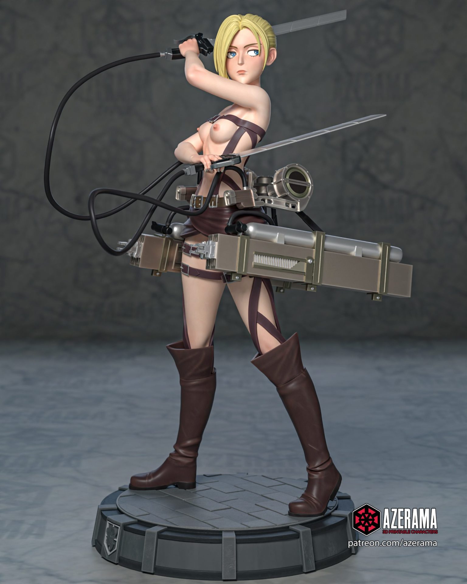 Annie - STL NSFW SFW 3D print model STL file for 3D printing