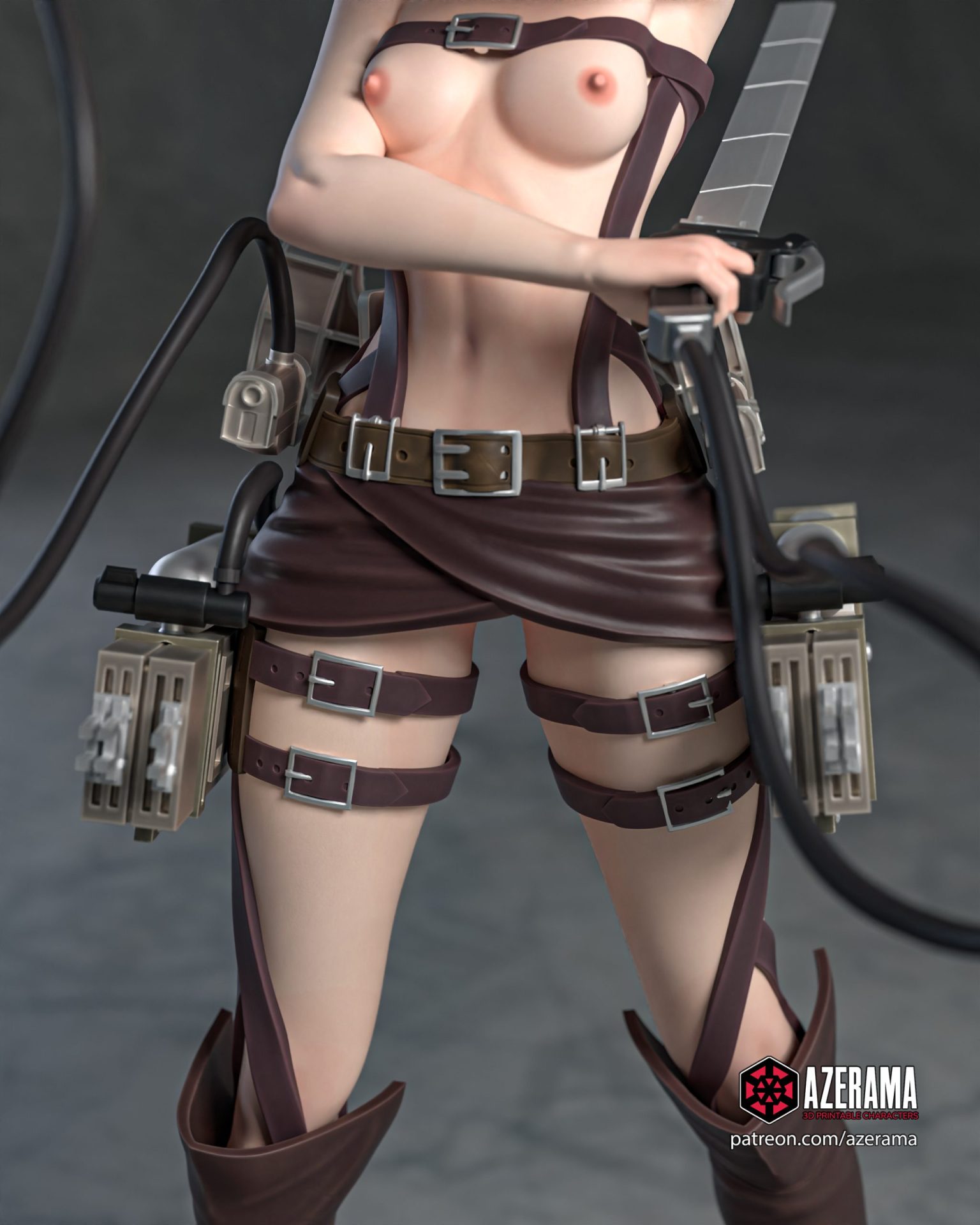 Annie - STL NSFW SFW 3D print model - Image 5