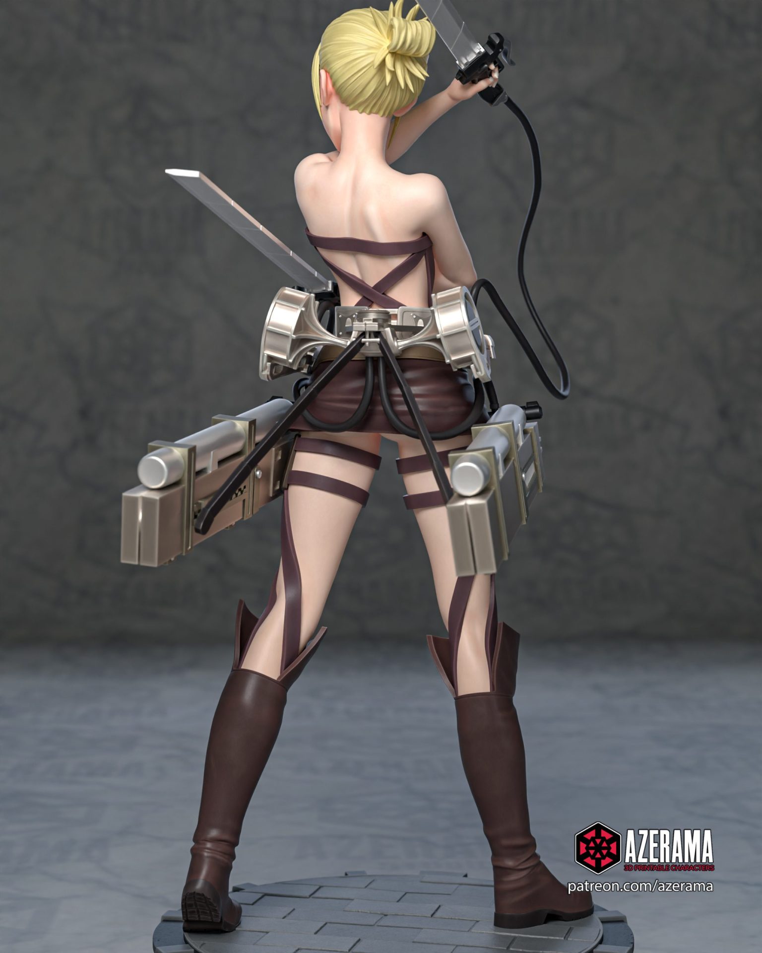 Annie - STL NSFW SFW 3D print model - Image 6