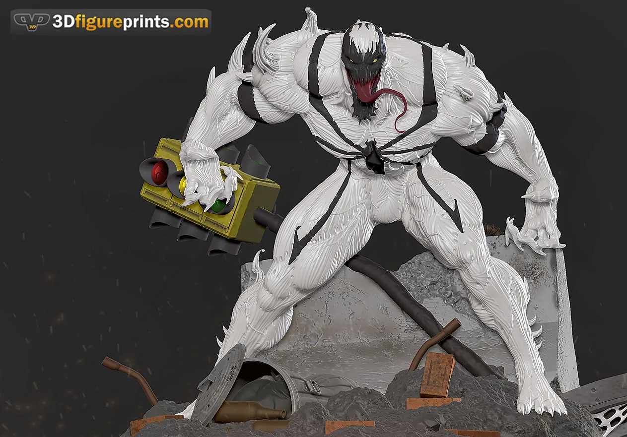 Anti Venom STL file for 3D printing