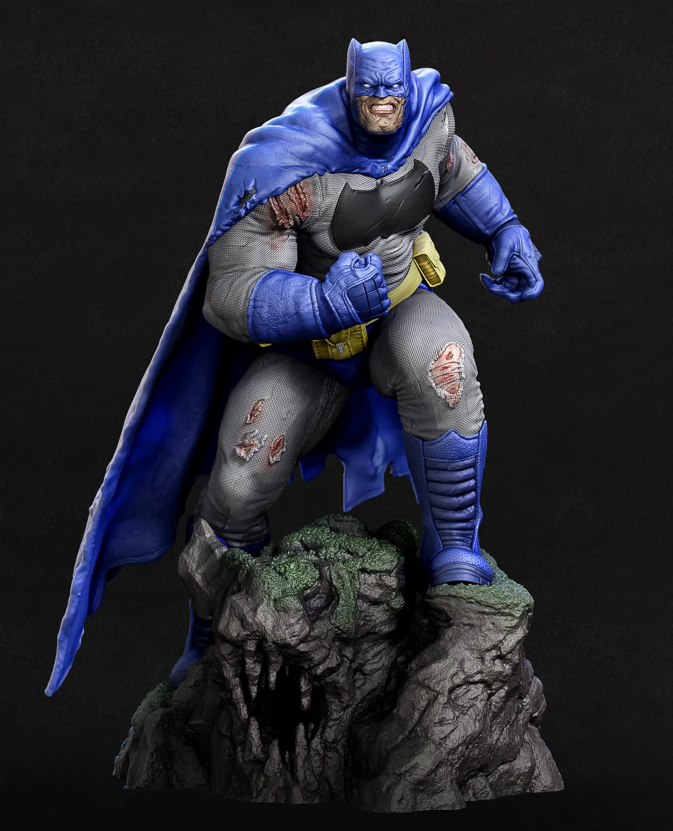 Batman Frank Miller STL file for 3D printing