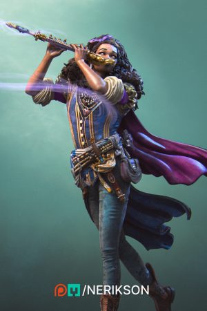 Inithia The Bard STL file for 3D printing