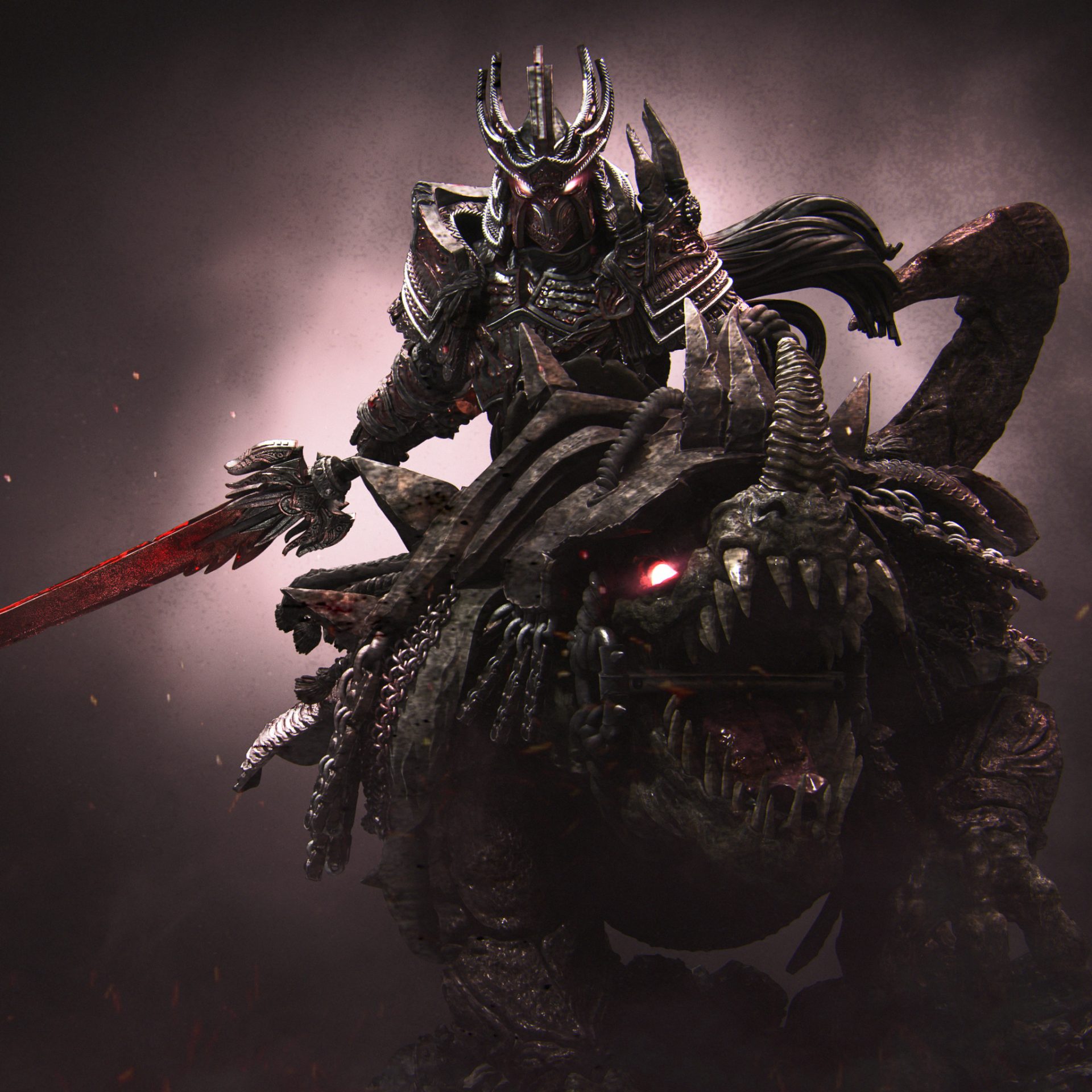 Four Horseman War Montado