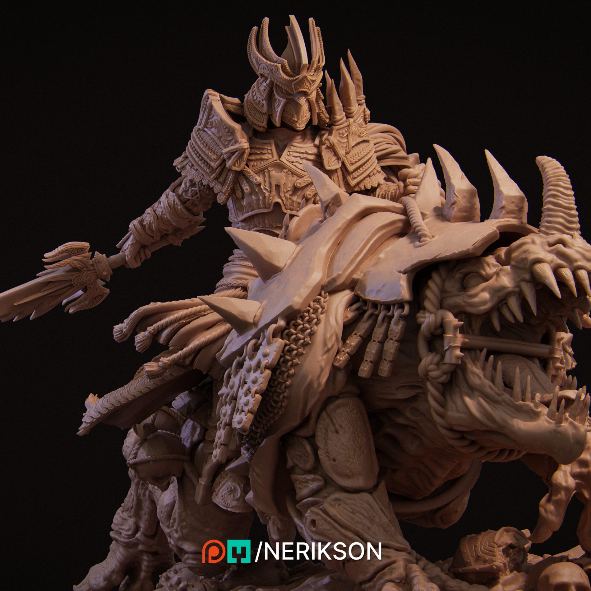 Four Horseman War Montado - Image 3