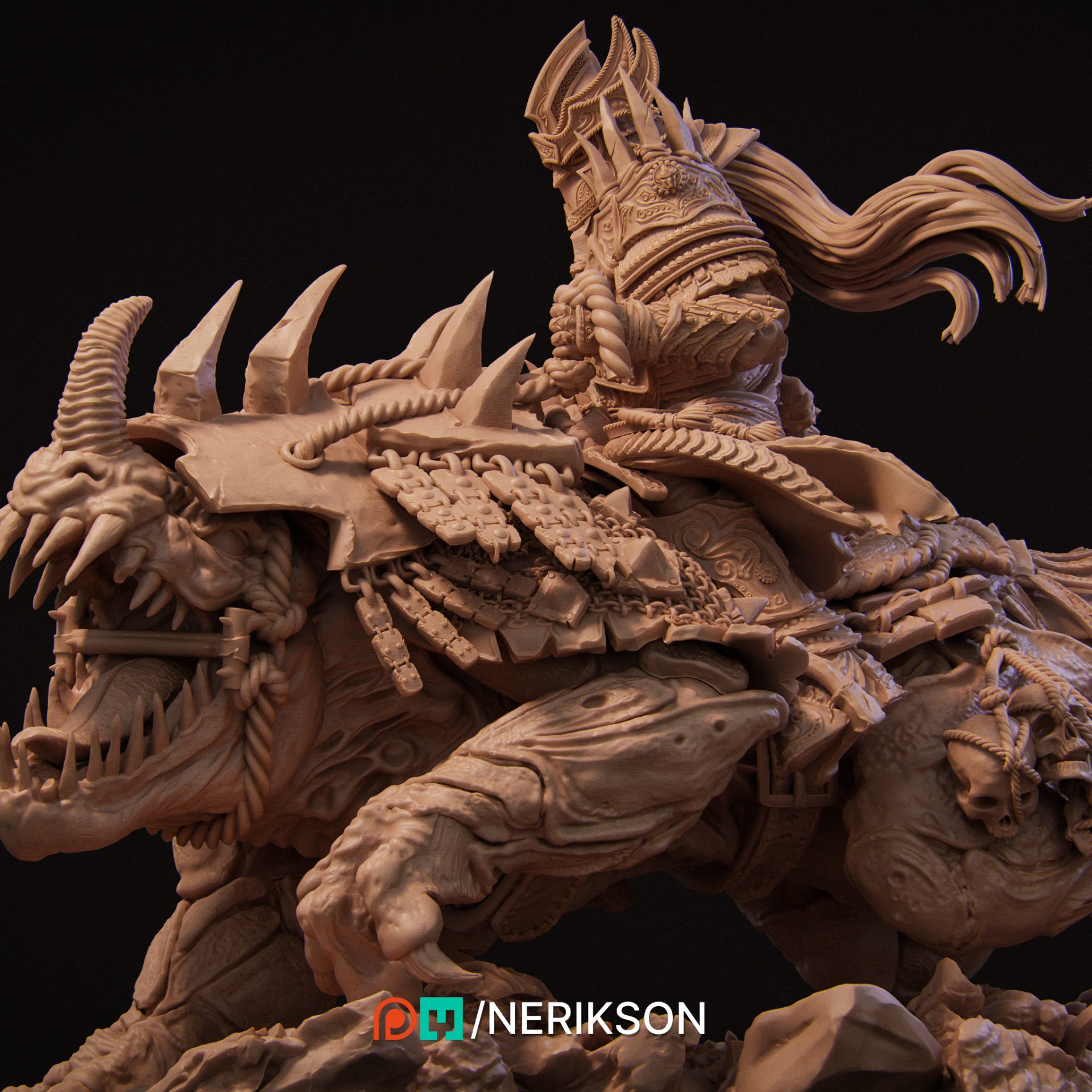 Four Horseman War Montado - Image 4