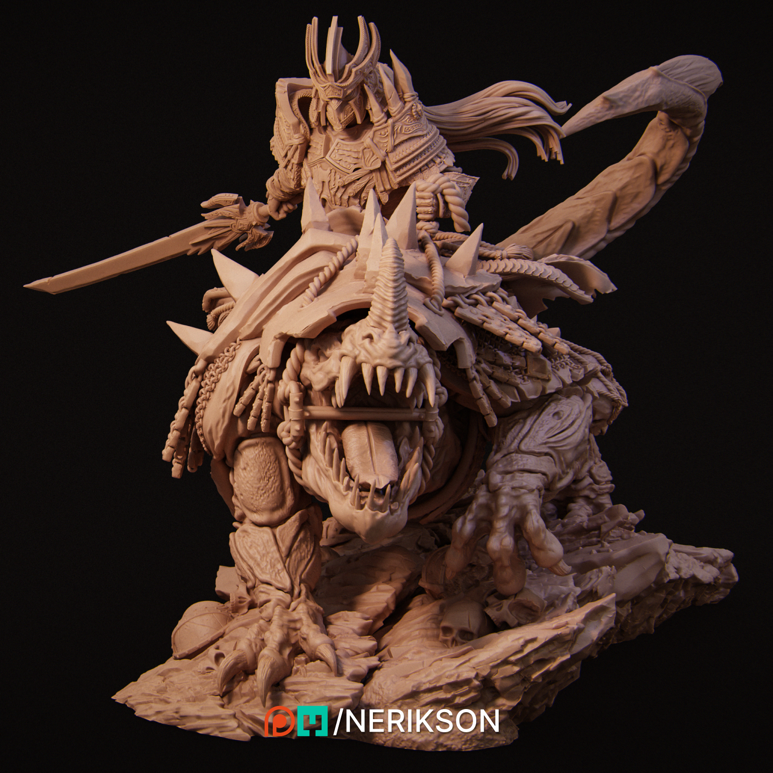 Four Horseman War Montado - Image 8