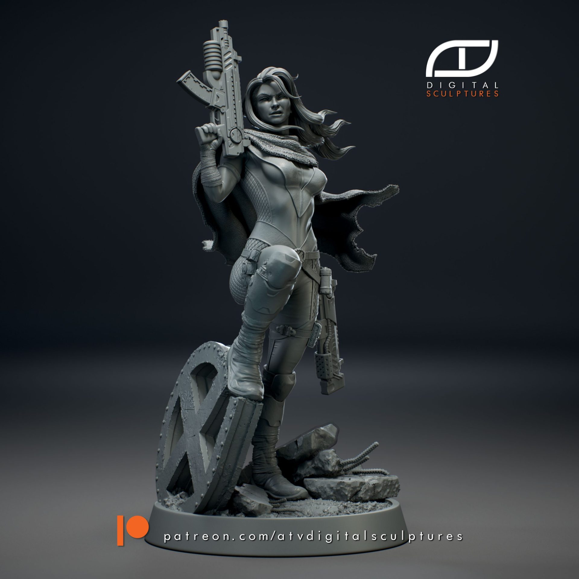 Hope Summers STL 3D print model - Image 3