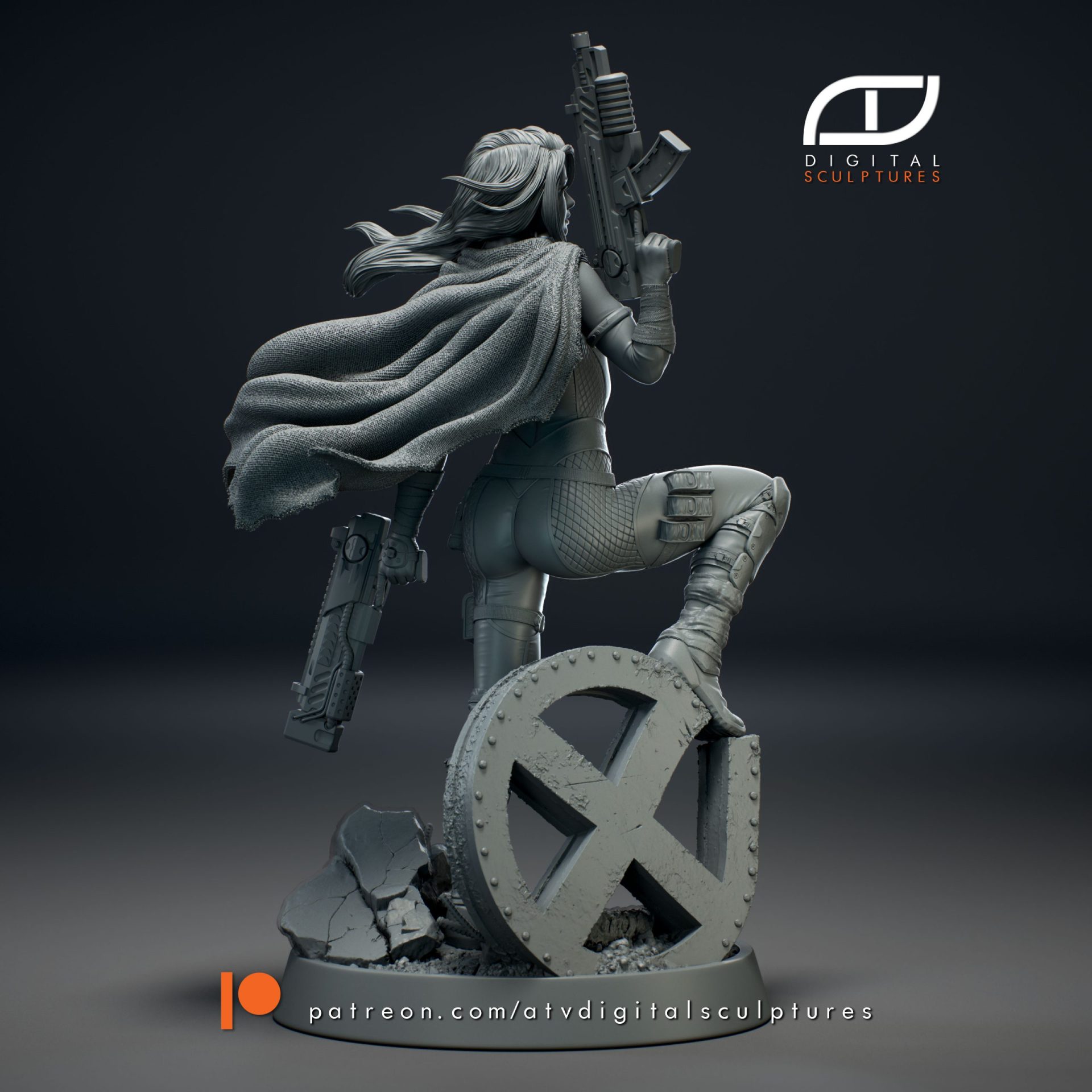 Hope Summers STL 3D print model - Image 4