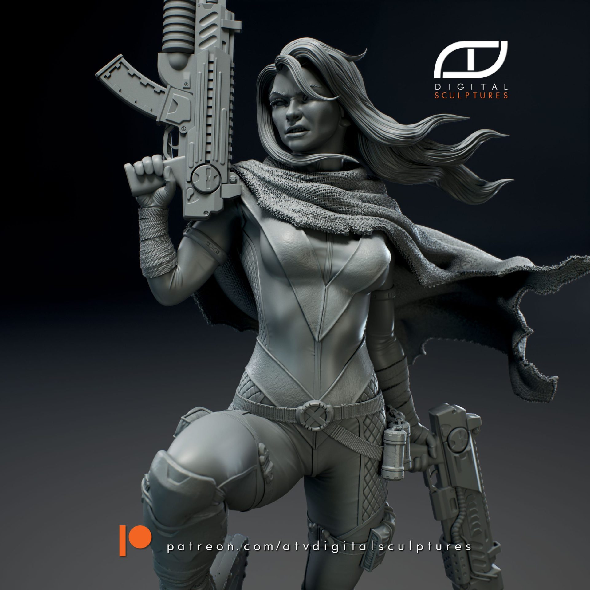 Hope Summers STL 3D print model - Image 5
