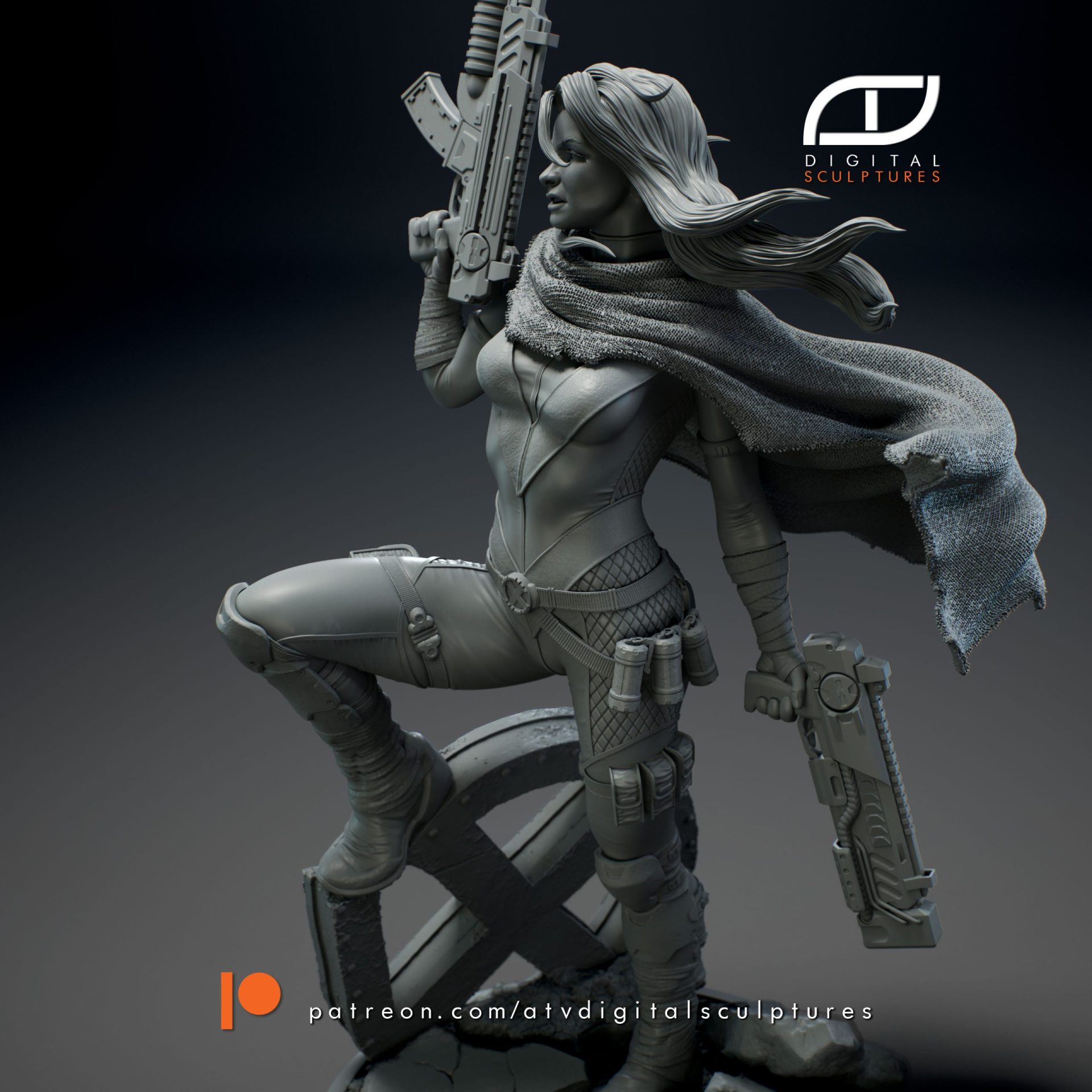 Hope Summers STL 3D print model - Image 7