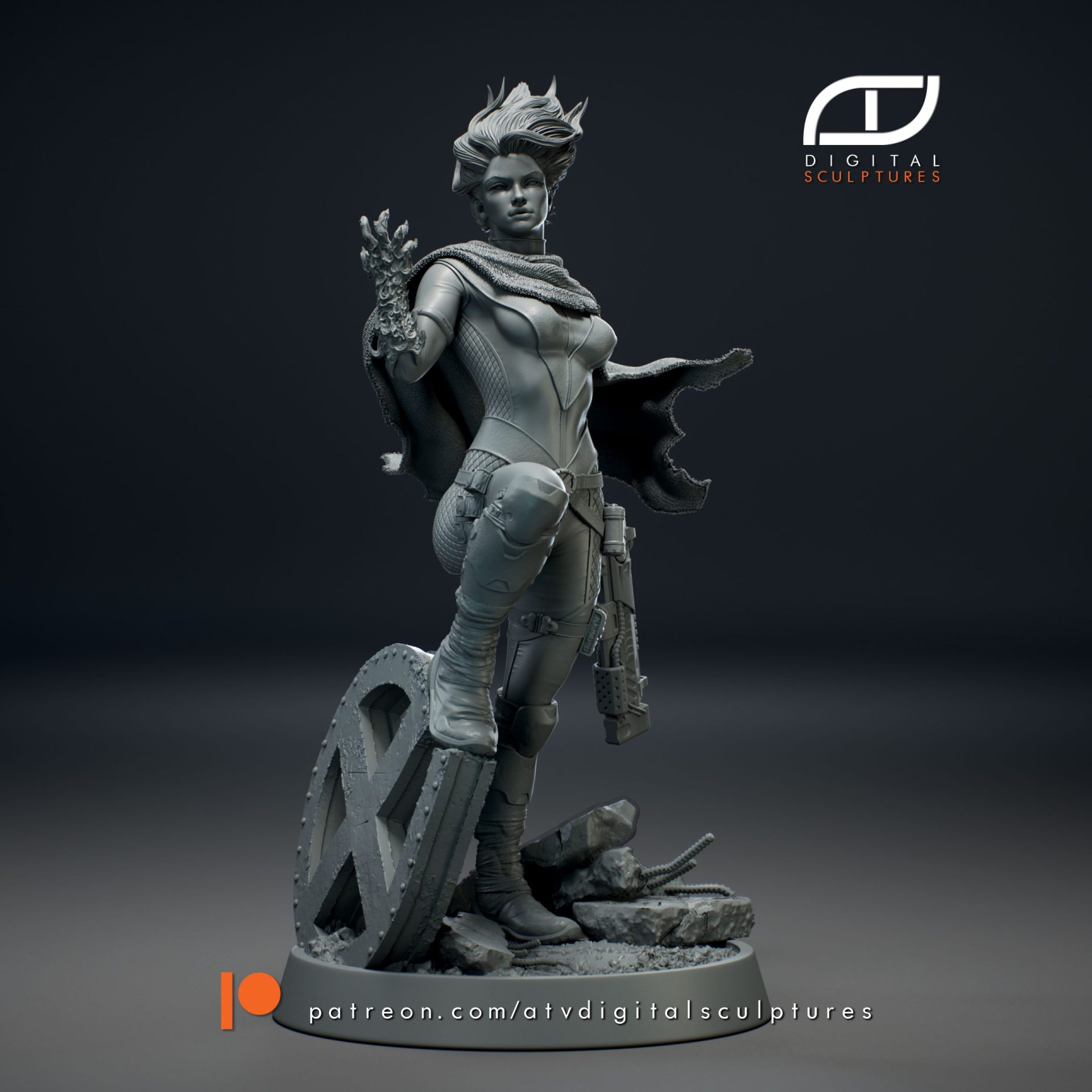 Hope Summers STL 3D print model - Image 8