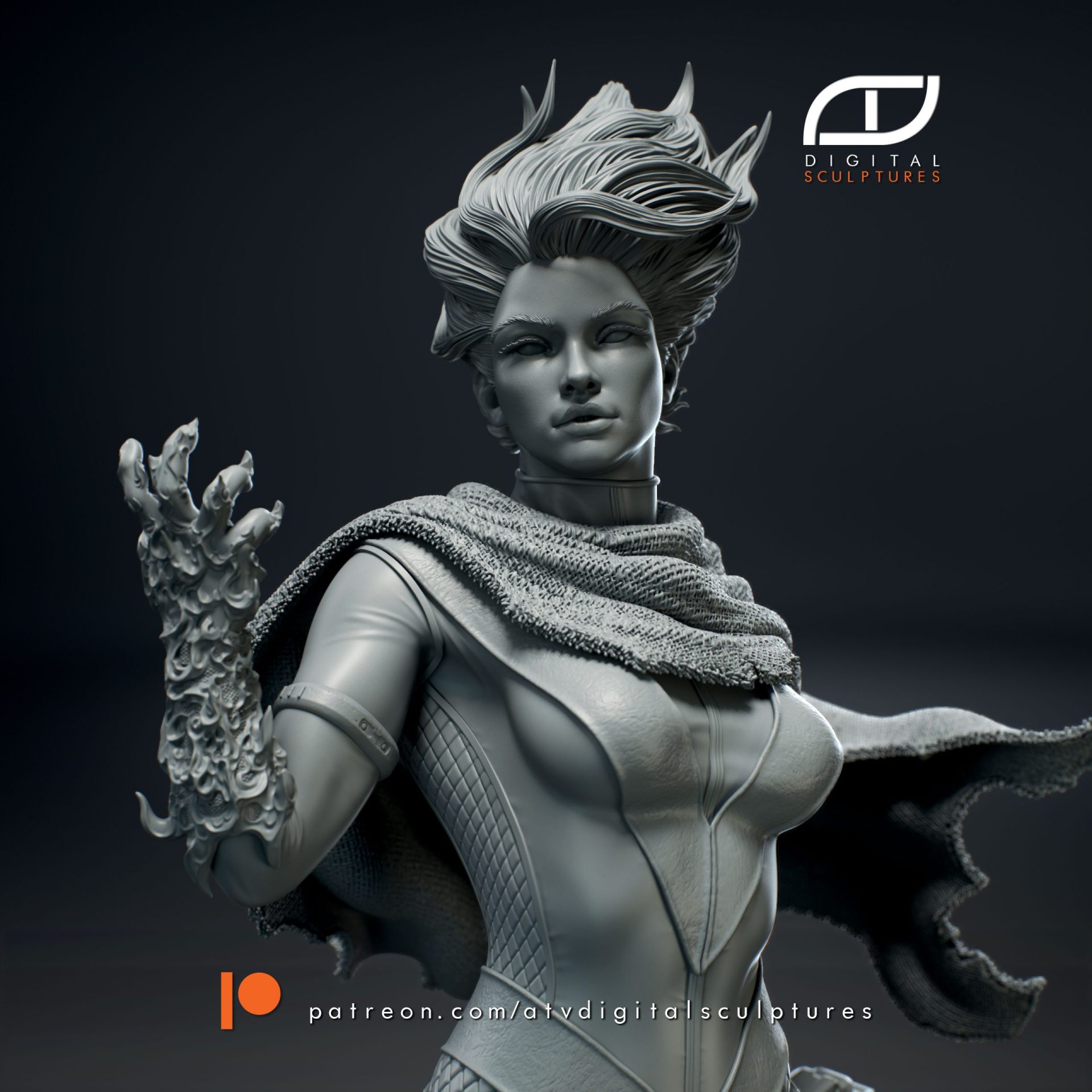 Hope Summers STL 3D print model - Image 9