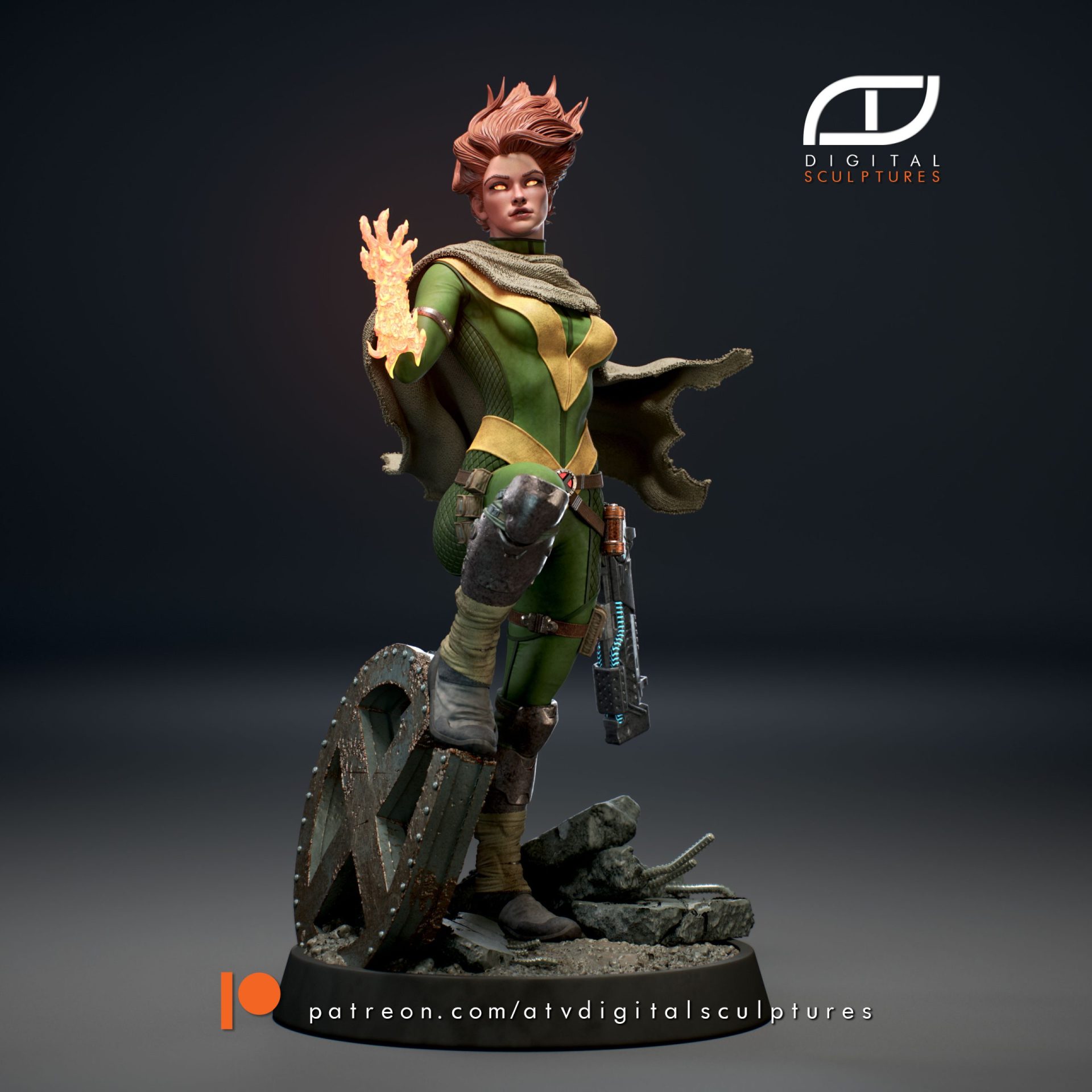 Hope Summers STL 3D print model - Image 16
