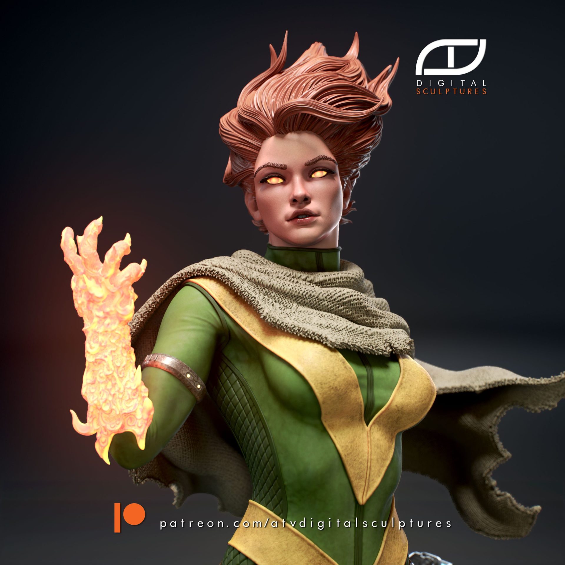 Hope Summers STL 3D print model - Image 17