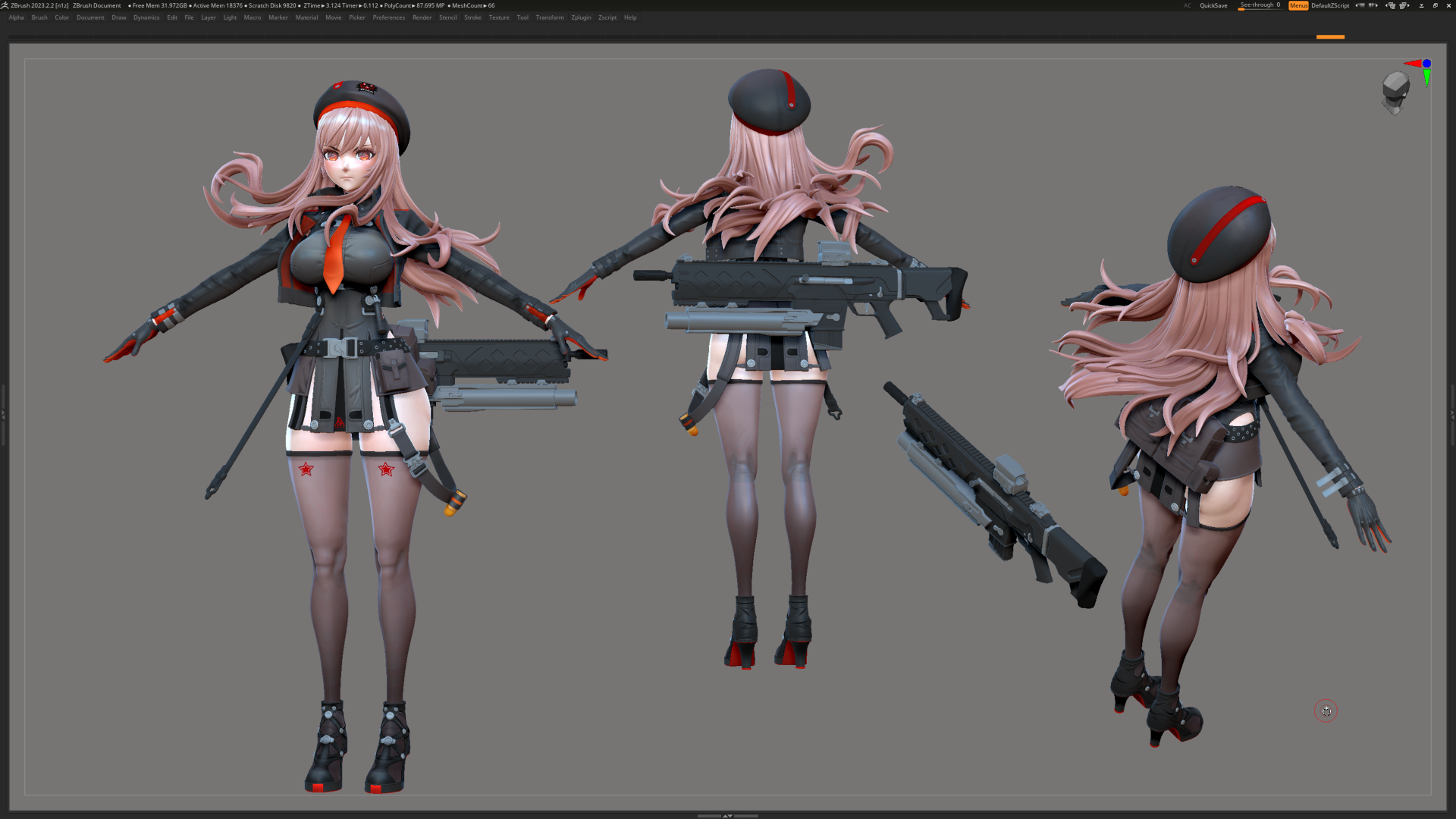 Rapi - STL NSFW – SFW 3D print model - Image 9